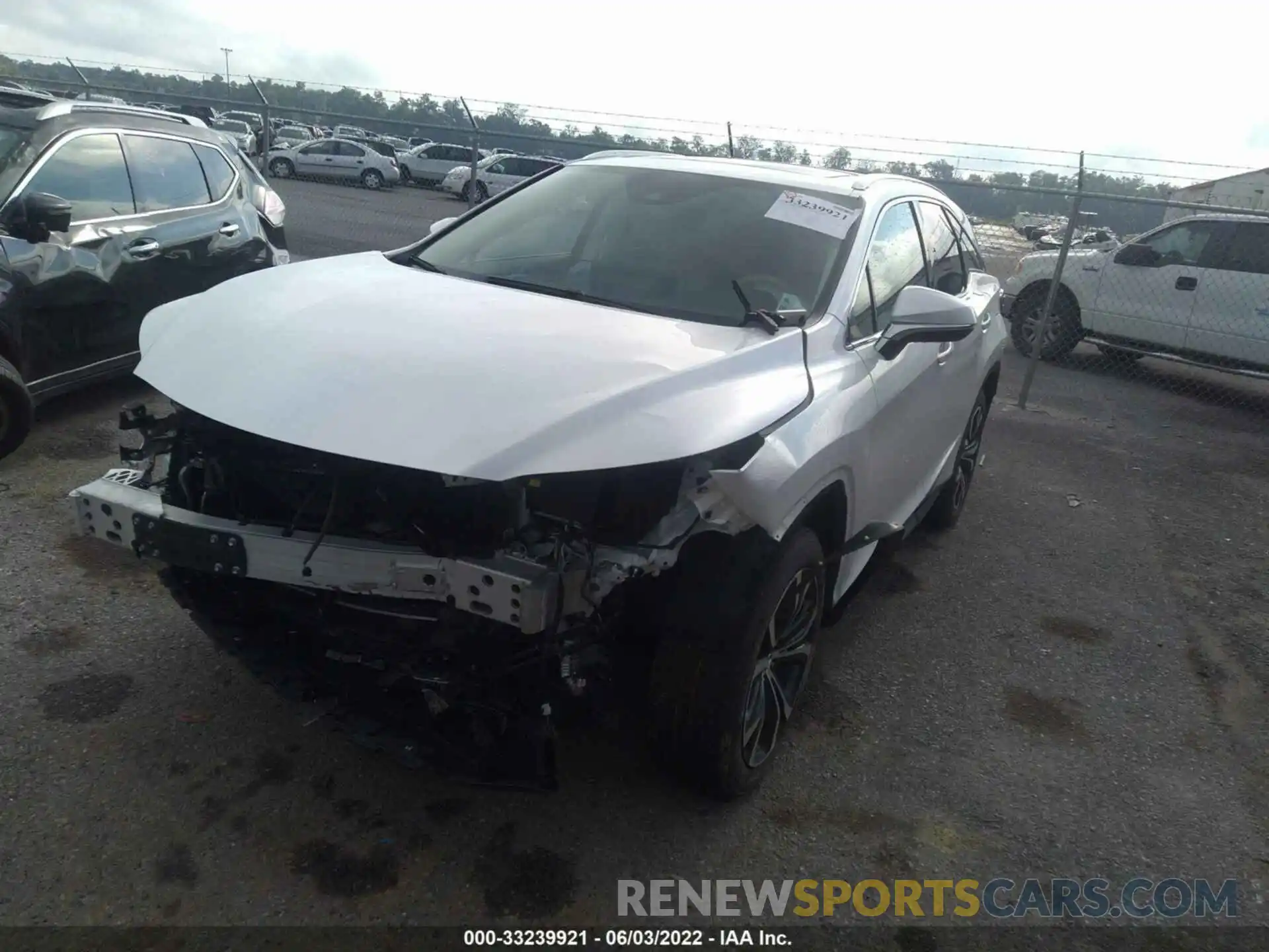 2 Photograph of a damaged car JTJHZKEAXM2022357 LEXUS RX 2021