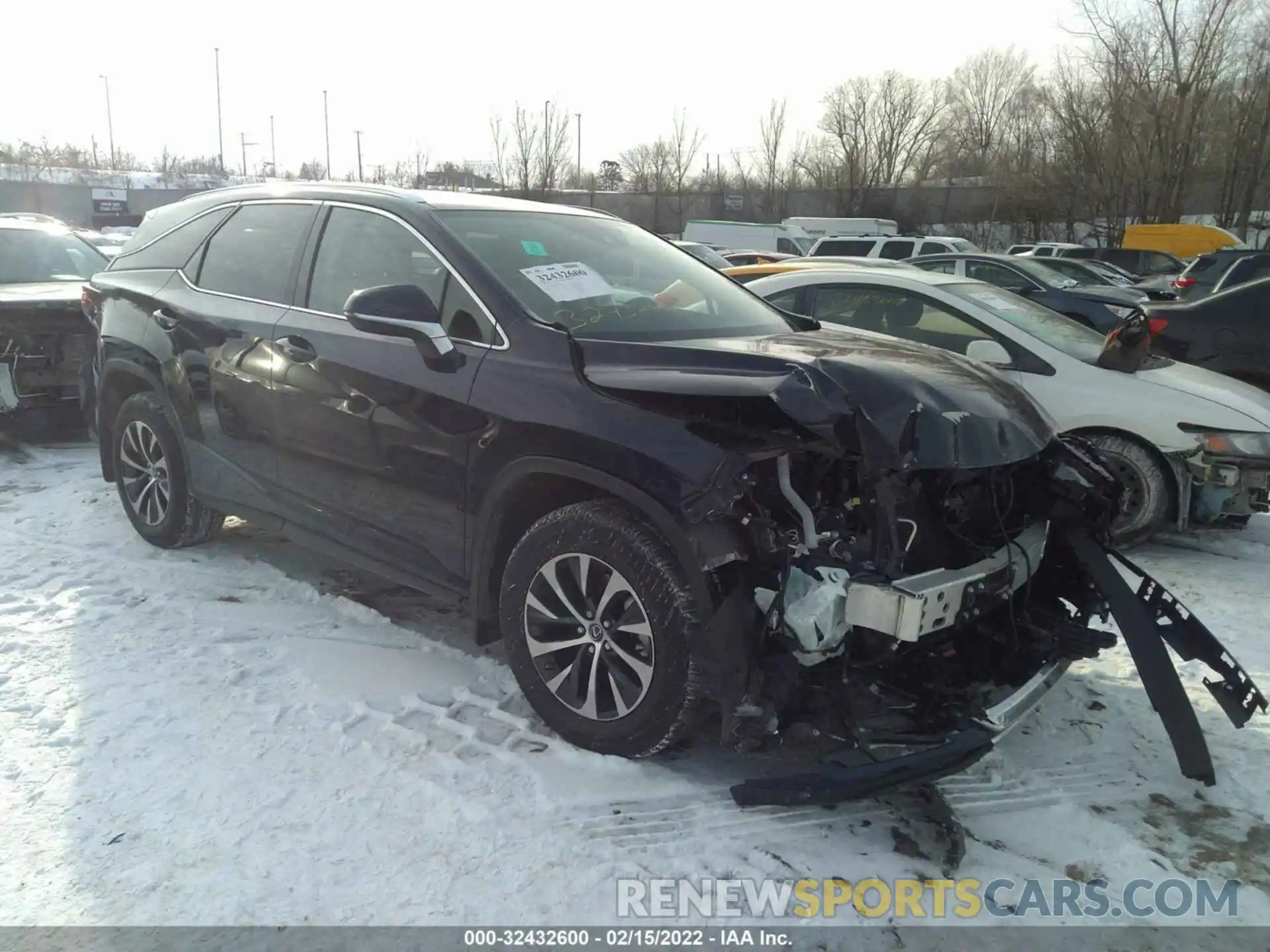 1 Photograph of a damaged car JTJHZKFA2M2027986 LEXUS RX 2021