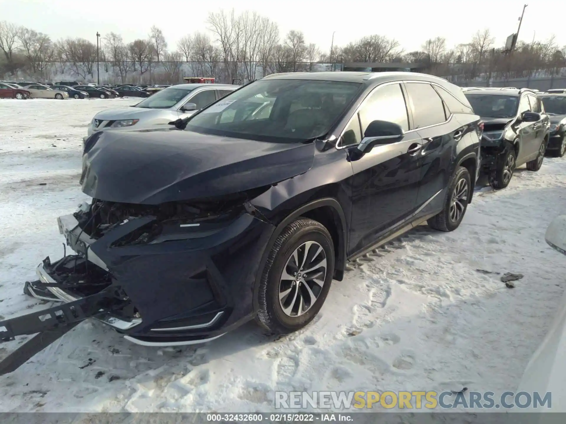 2 Photograph of a damaged car JTJHZKFA2M2027986 LEXUS RX 2021