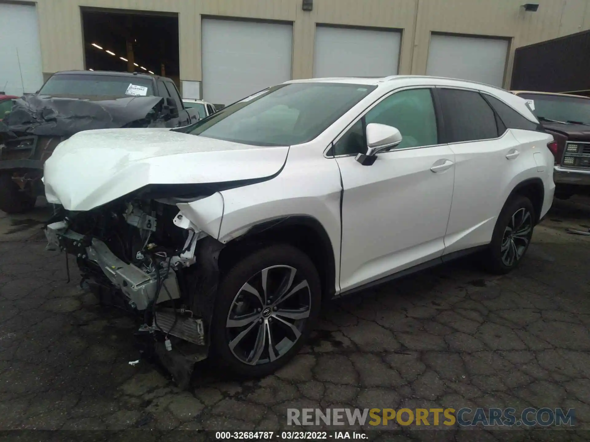 2 Photograph of a damaged car JTJHZKFA9M2031243 LEXUS RX 2021