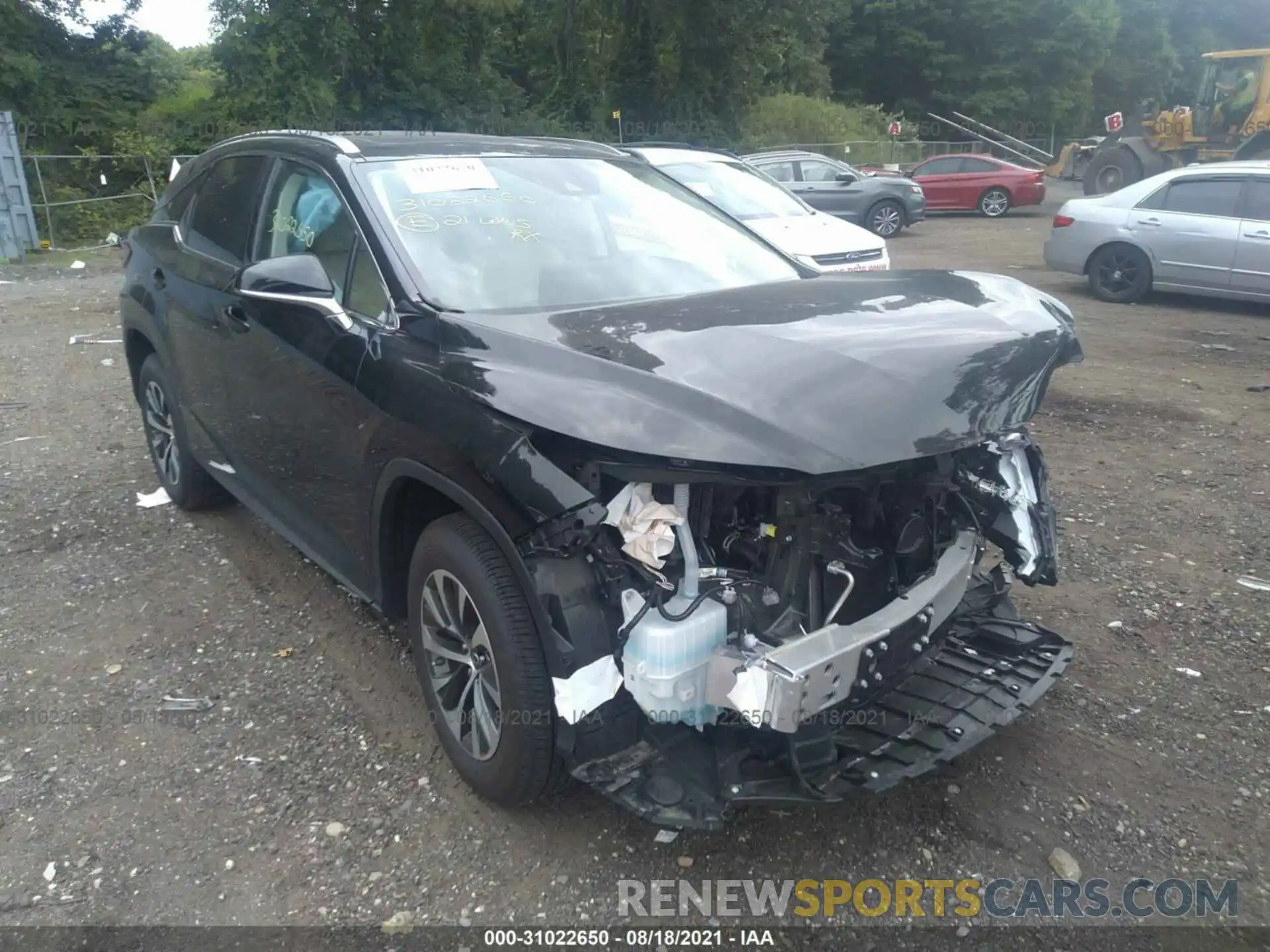 1 Photograph of a damaged car JTJHZMDA1M2051226 LEXUS RX 2021