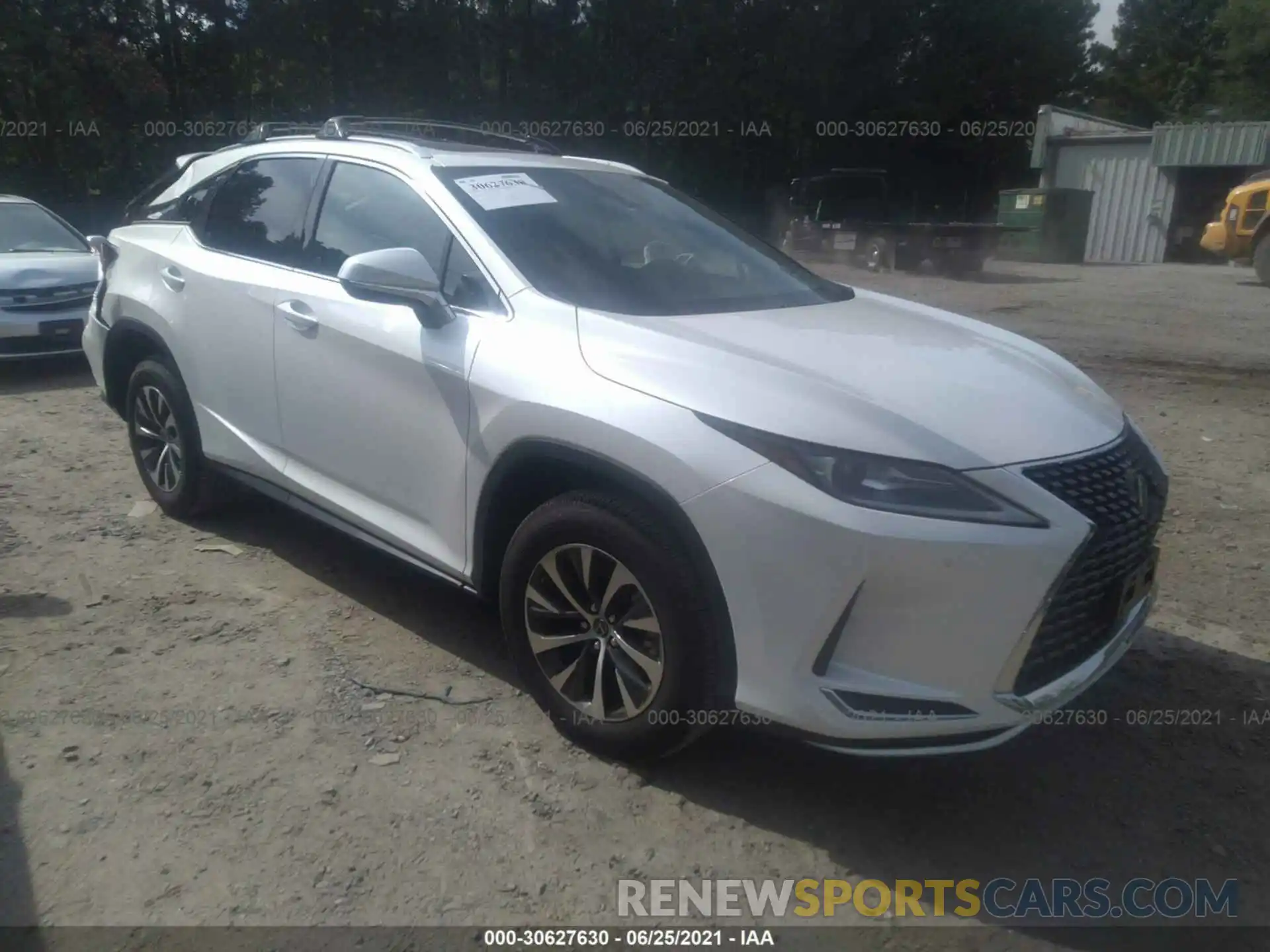 1 Фотография поврежденного автомобиля JTJHZMDA1M2053333 LEXUS RX 2021