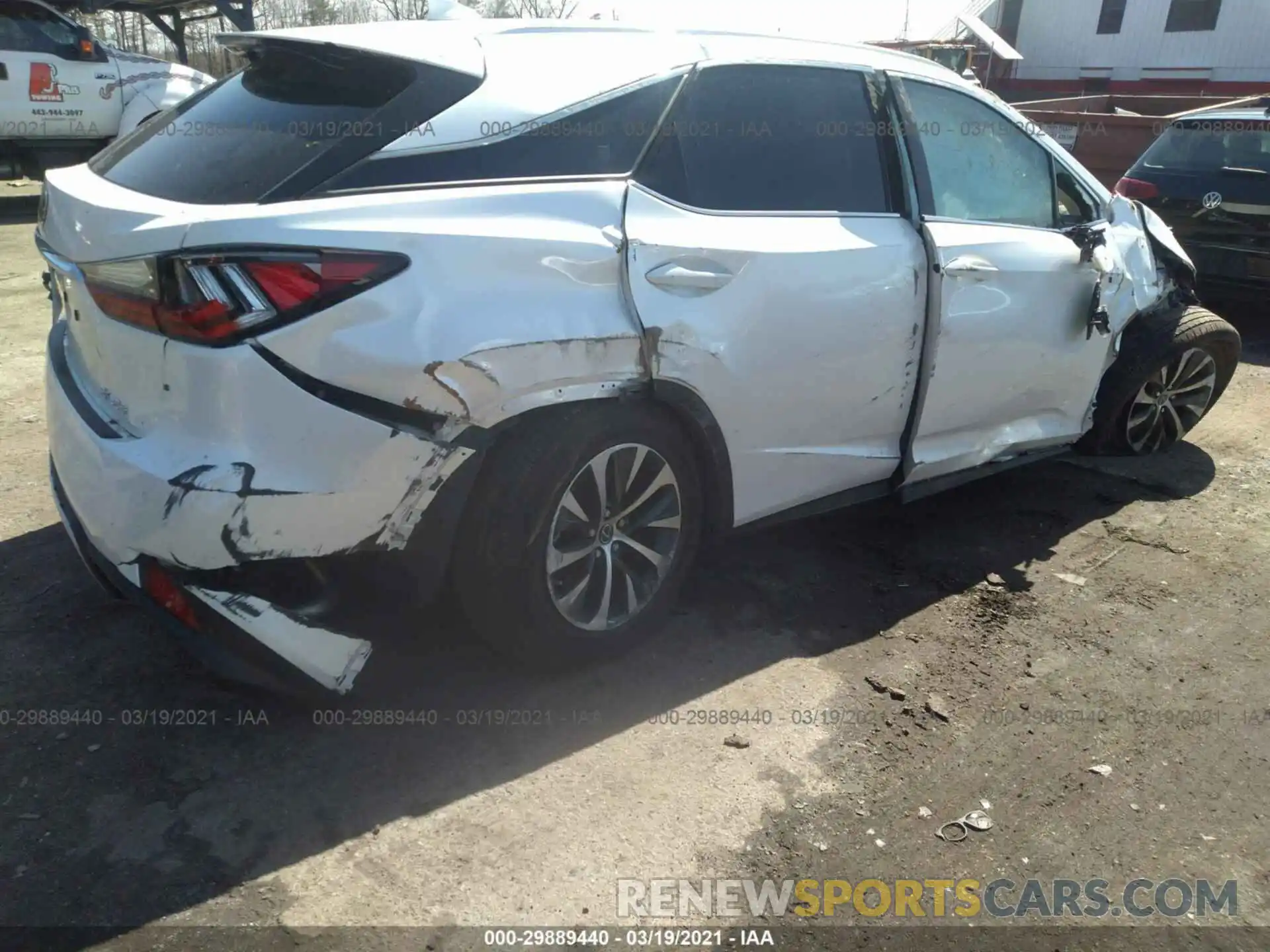 4 Фотография поврежденного автомобиля JTJHZMDA7M2052865 LEXUS RX 2021