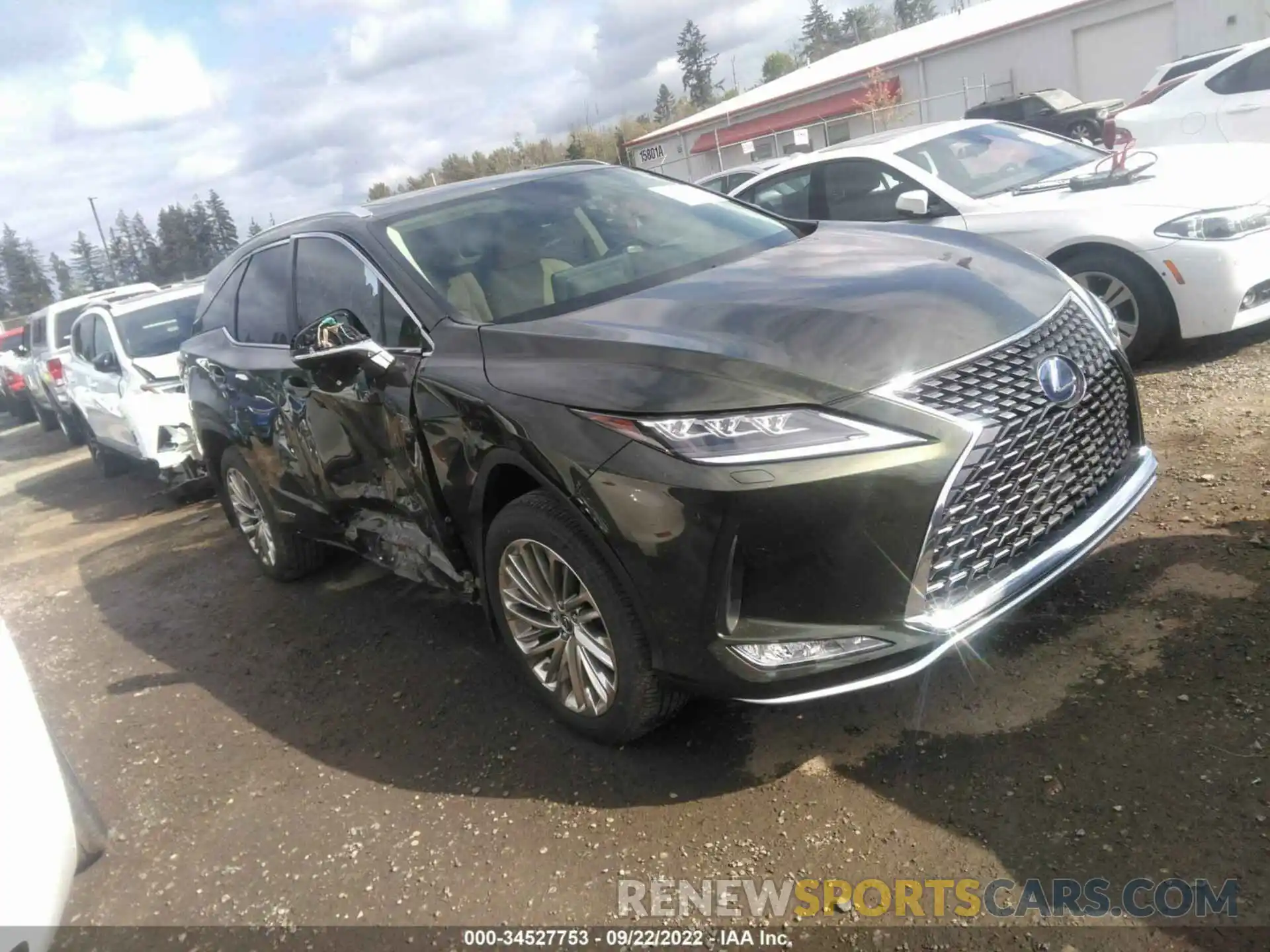 1 Фотография поврежденного автомобиля JTJJGKFA8M2016644 LEXUS RX 2021