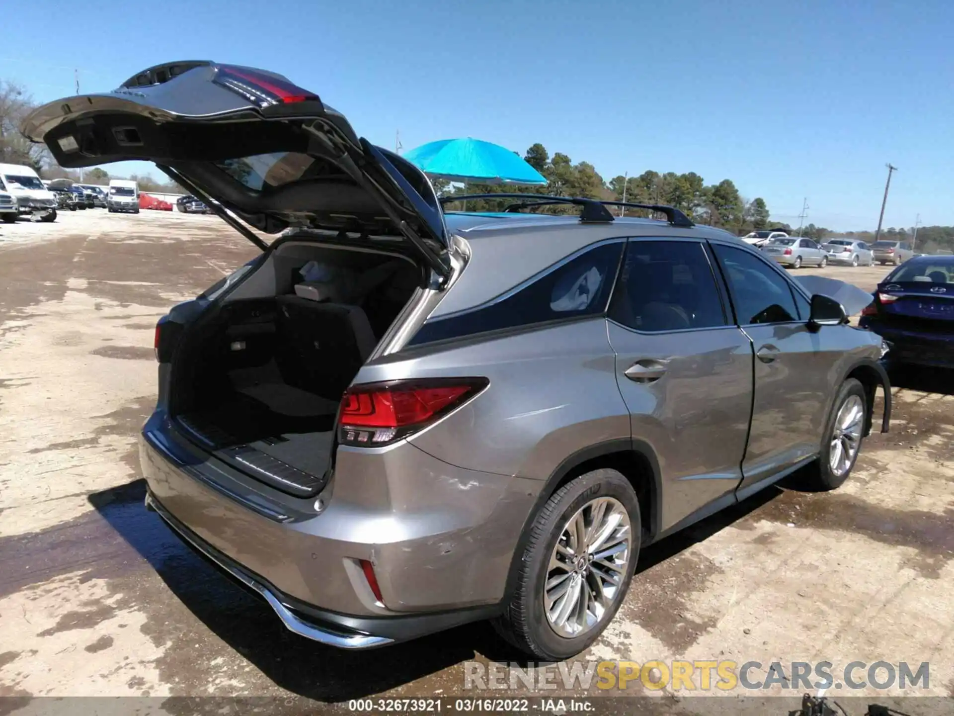 4 Фотография поврежденного автомобиля JTJJZKFA5M2030625 LEXUS RX 2021