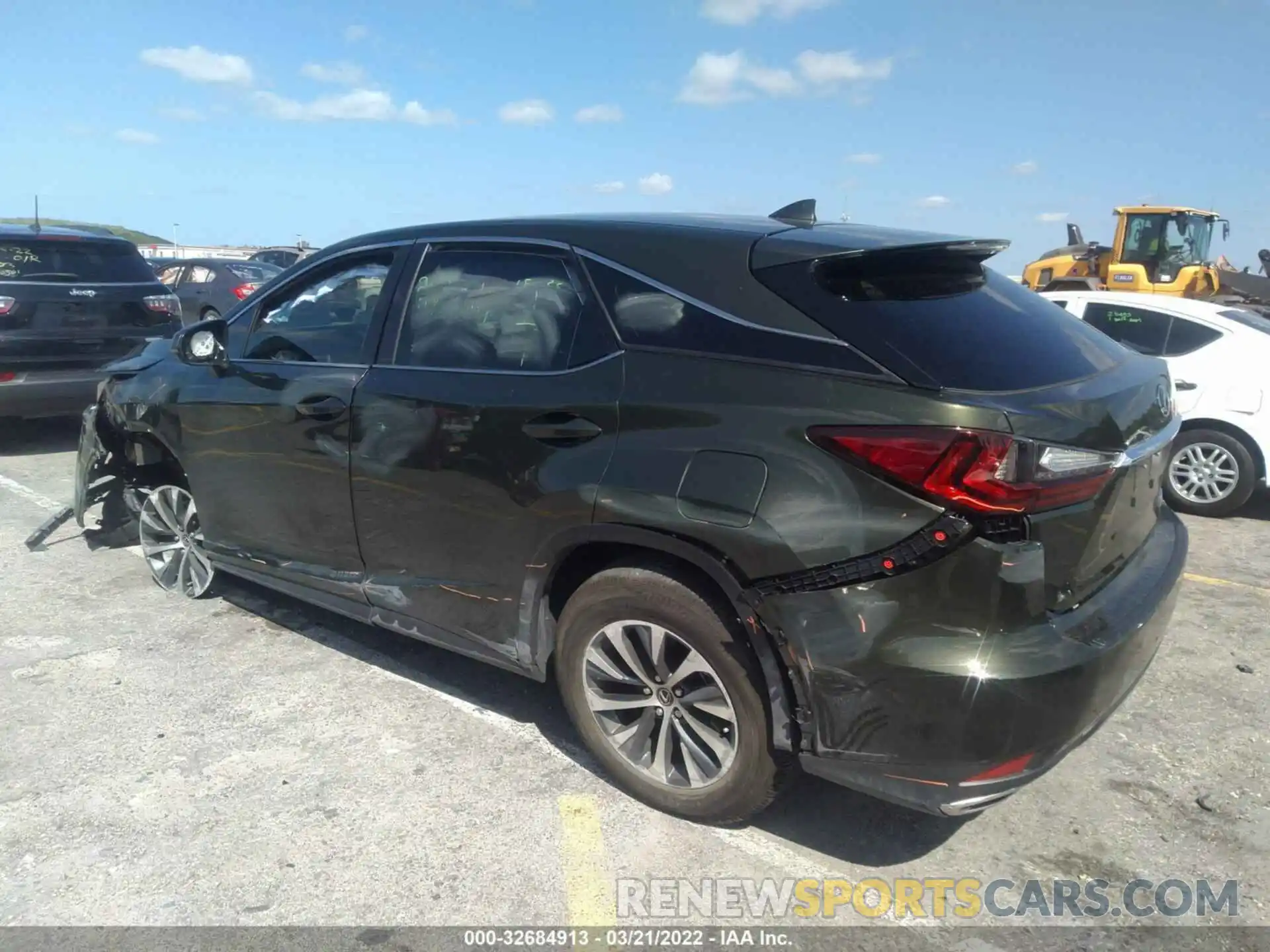 3 Photograph of a damaged car 2T2AZMAA6NC221054 LEXUS RX 2022