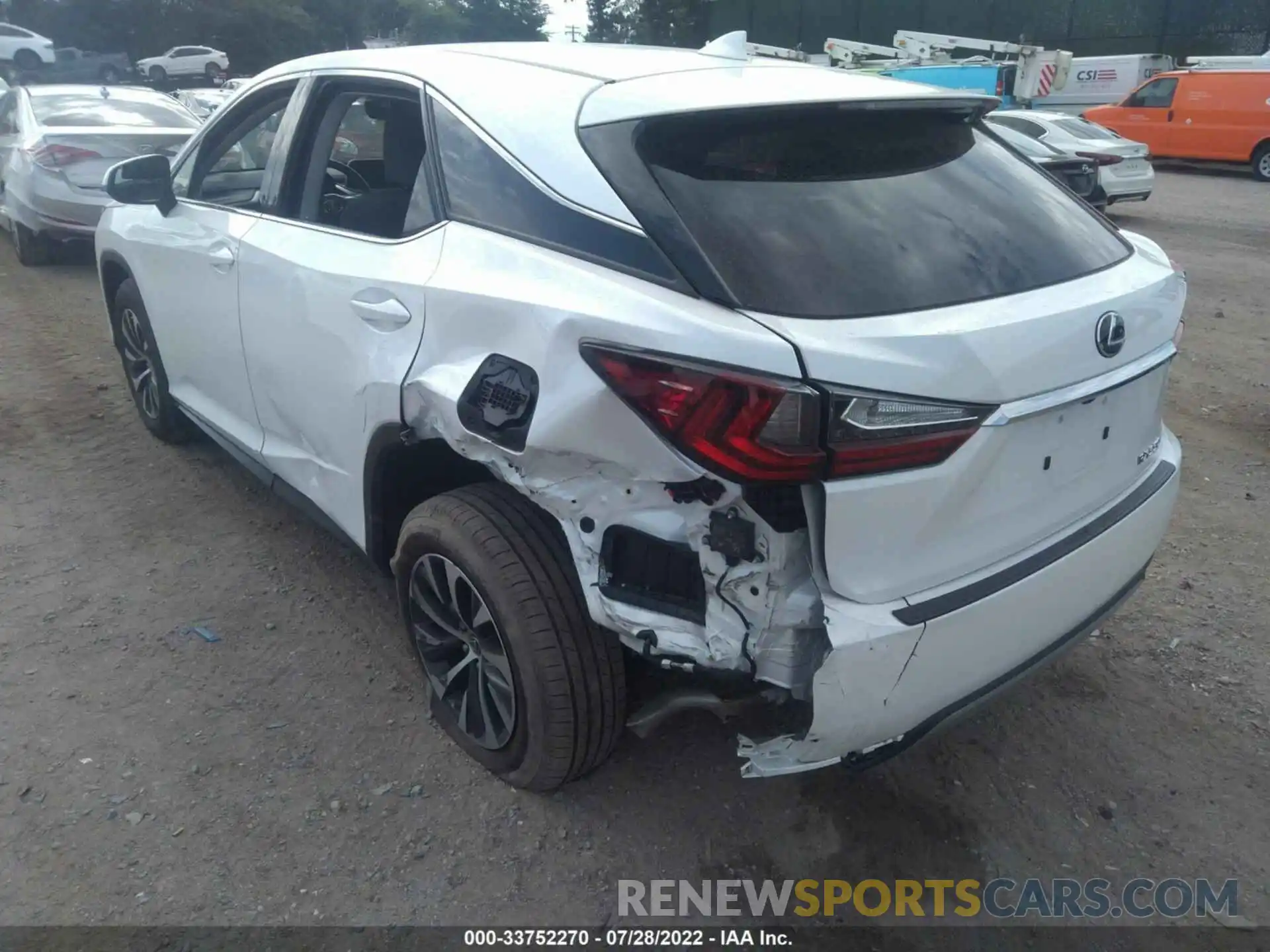 6 Photograph of a damaged car 2T2AZMDA5NC329077 LEXUS RX 2022