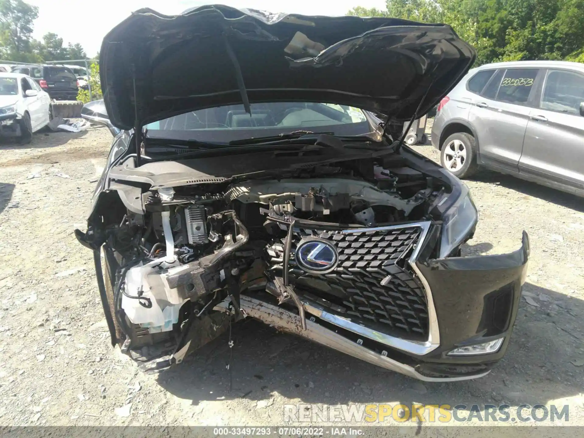 6 Photograph of a damaged car 2T2HGMDA7NC078356 LEXUS RX 2022