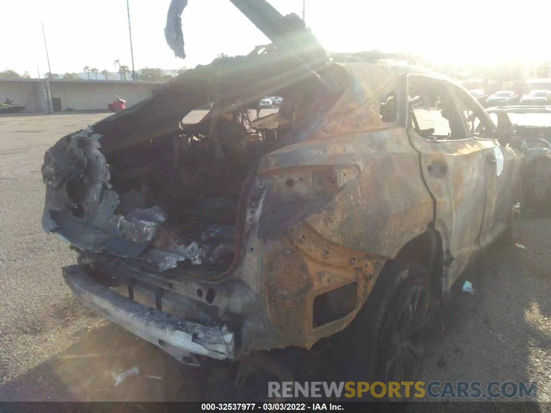 4 Photograph of a damaged car 2T2HZMAA0NC228029 LEXUS RX 2022