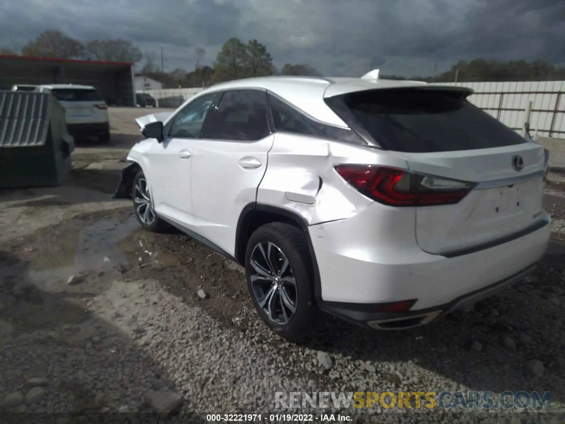 3 Photograph of a damaged car 2T2HZMAA3NC221589 LEXUS RX 2022