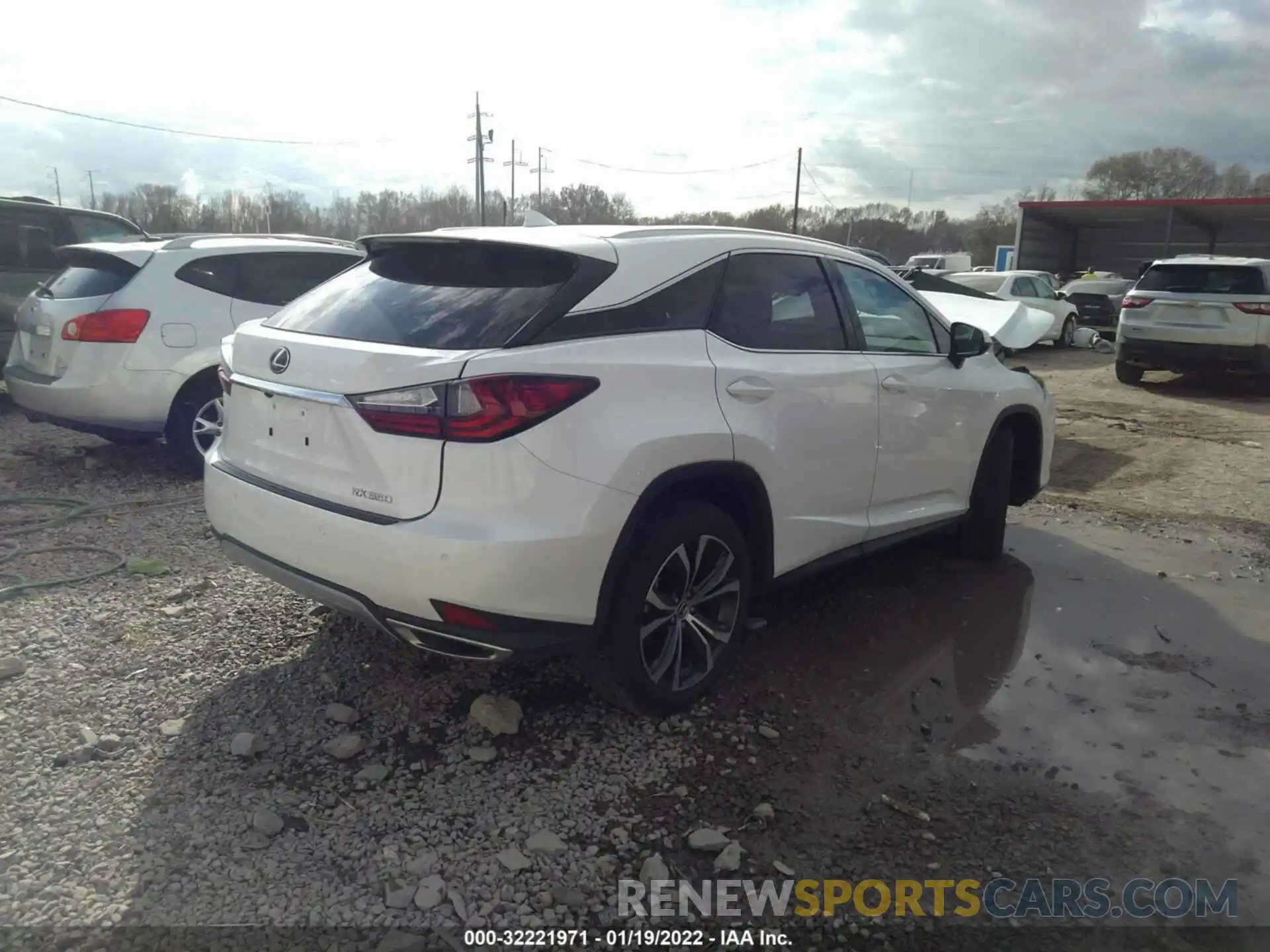 4 Photograph of a damaged car 2T2HZMAA3NC221589 LEXUS RX 2022