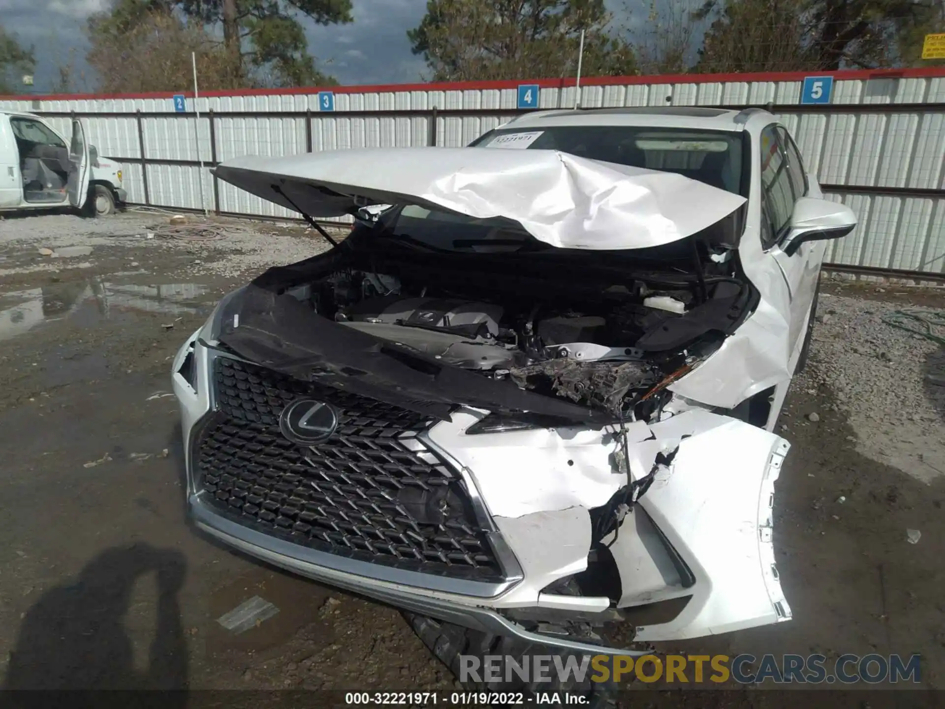 6 Photograph of a damaged car 2T2HZMAA3NC221589 LEXUS RX 2022