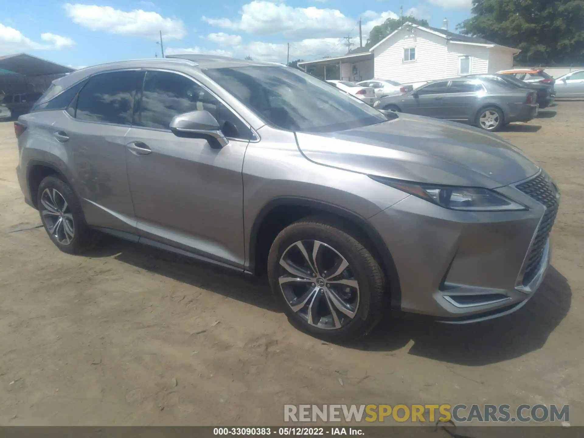 1 Photograph of a damaged car 2T2HZMAA3NC222595 LEXUS RX 2022