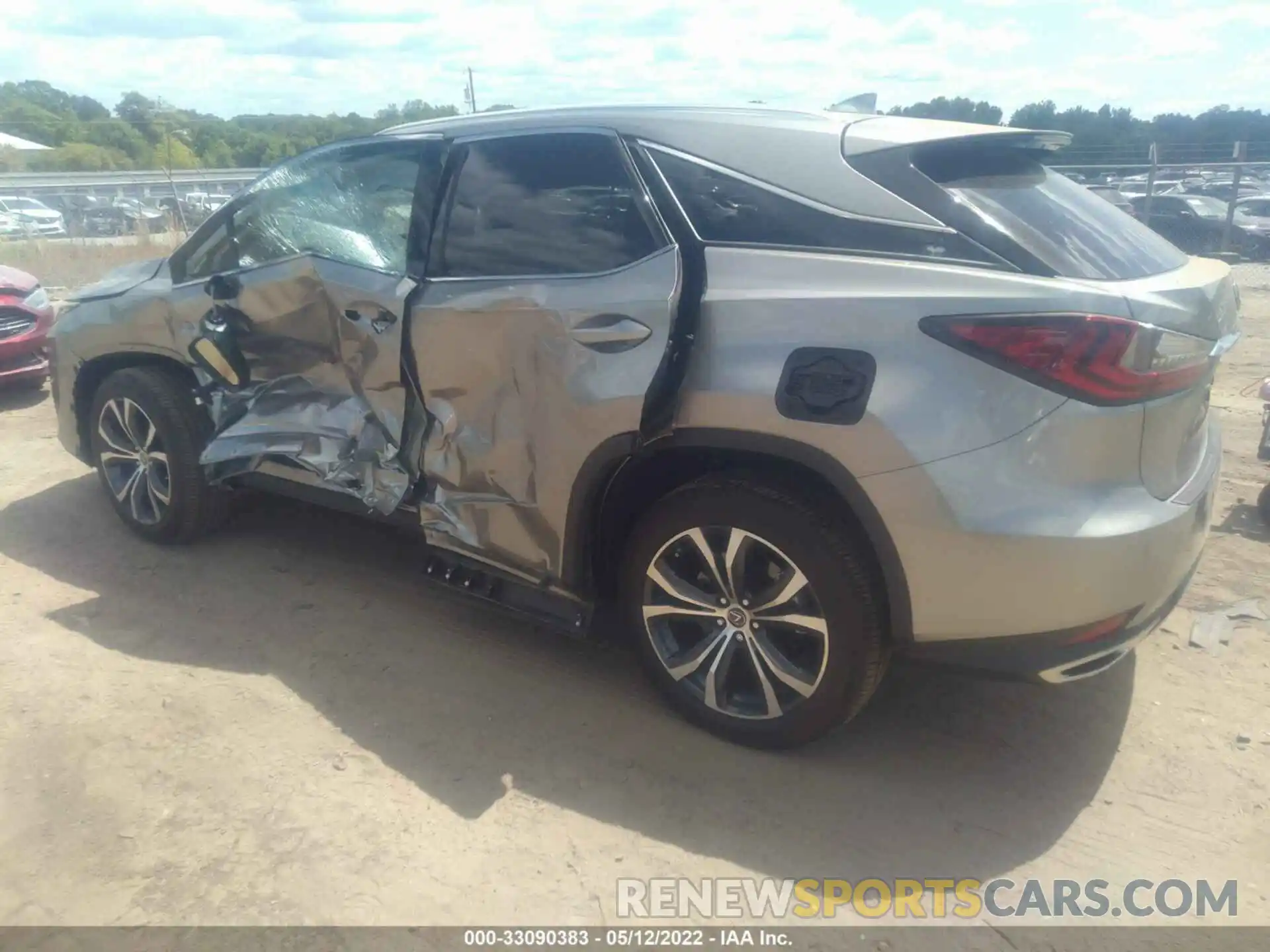 3 Photograph of a damaged car 2T2HZMAA3NC222595 LEXUS RX 2022