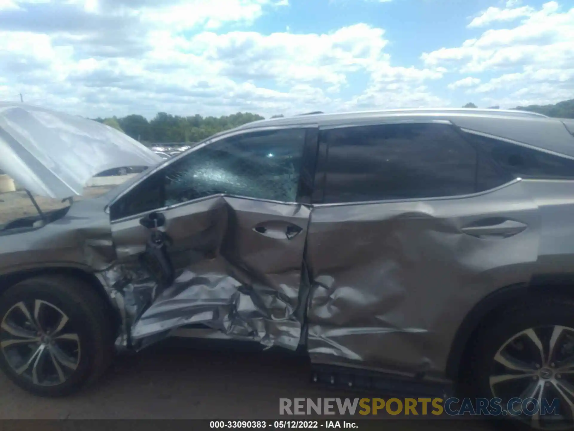 6 Photograph of a damaged car 2T2HZMAA3NC222595 LEXUS RX 2022