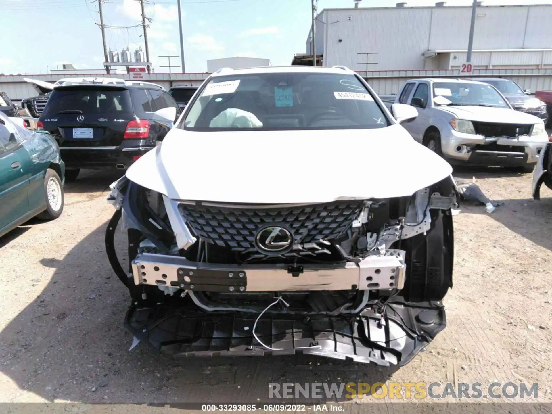 6 Photograph of a damaged car 2T2HZMAA3NC242636 LEXUS RX 2022