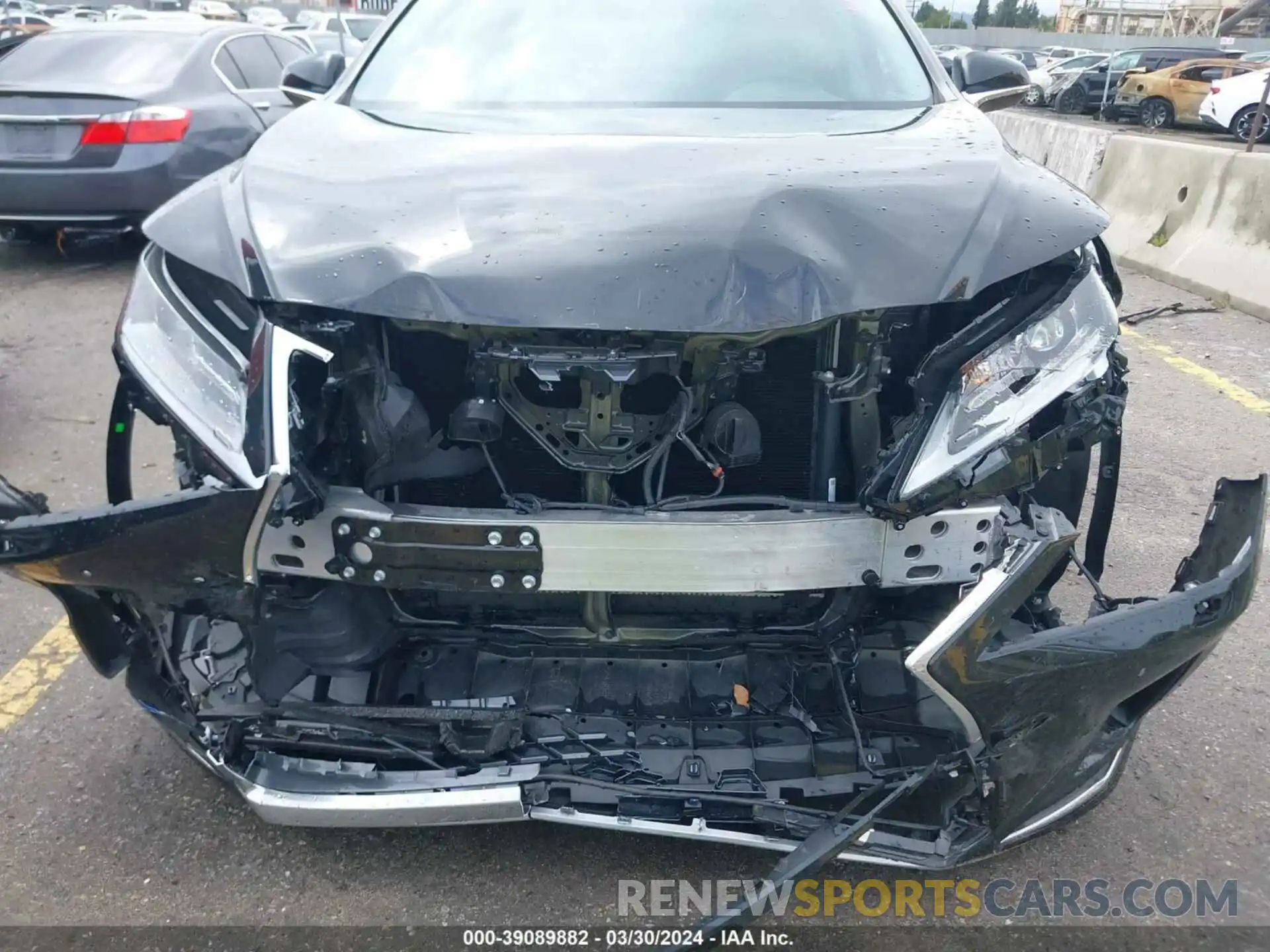 6 Photograph of a damaged car 2T2HZMAA7NC219439 LEXUS RX 2022