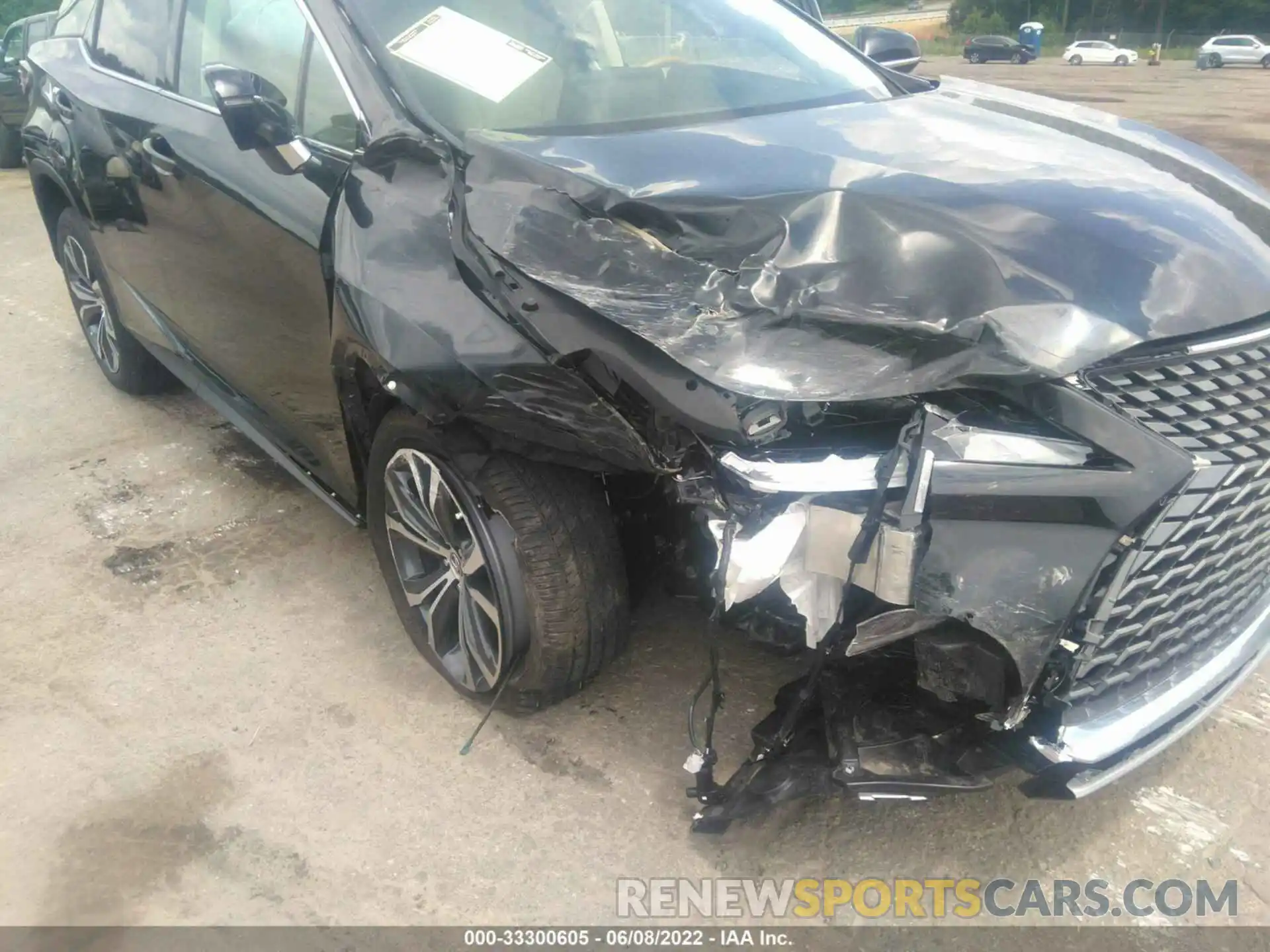 6 Photograph of a damaged car 2T2HZMAA9NC238882 LEXUS RX 2022