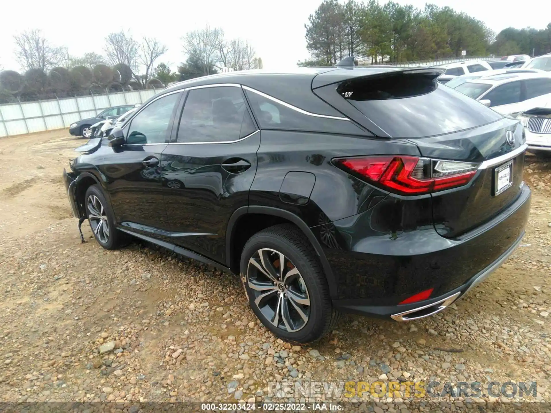 3 Photograph of a damaged car 2T2HZMAAXNC223856 LEXUS RX 2022