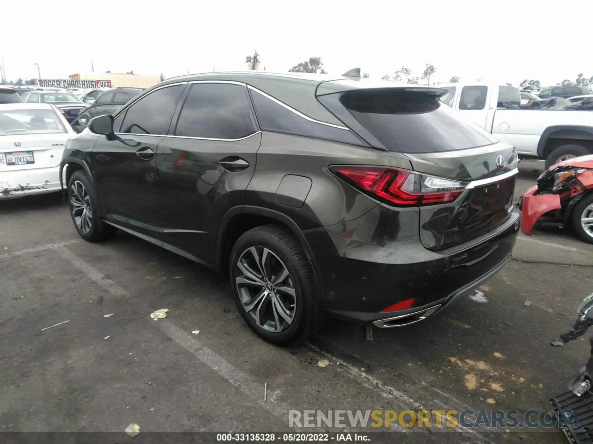 3 Photograph of a damaged car 2T2HZMAAXNC226188 LEXUS RX 2022