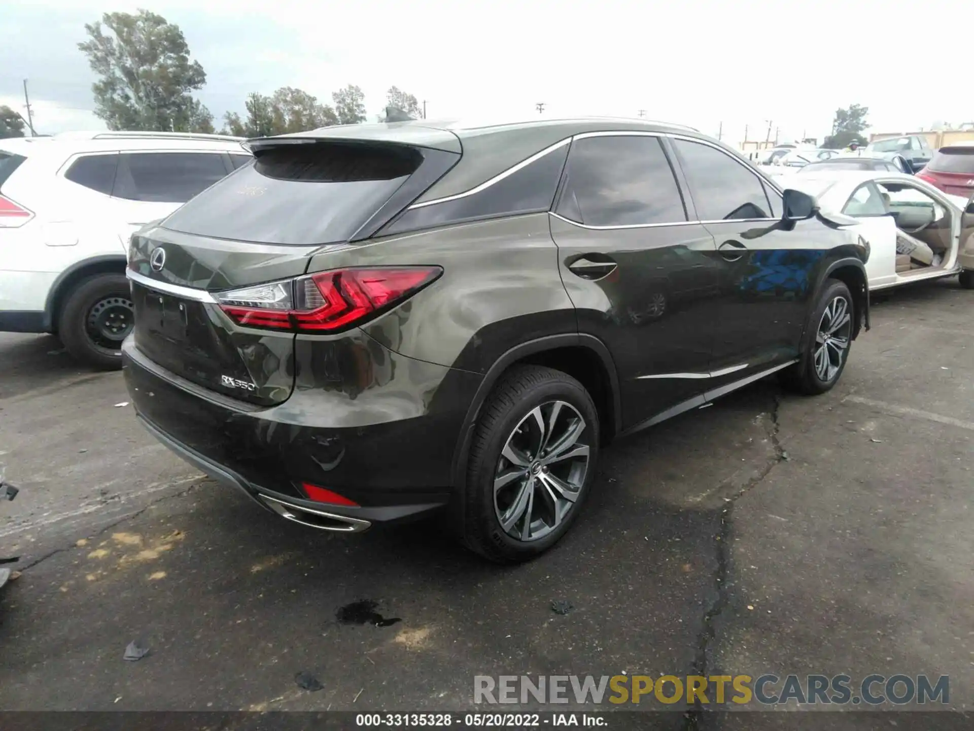 4 Photograph of a damaged car 2T2HZMAAXNC226188 LEXUS RX 2022