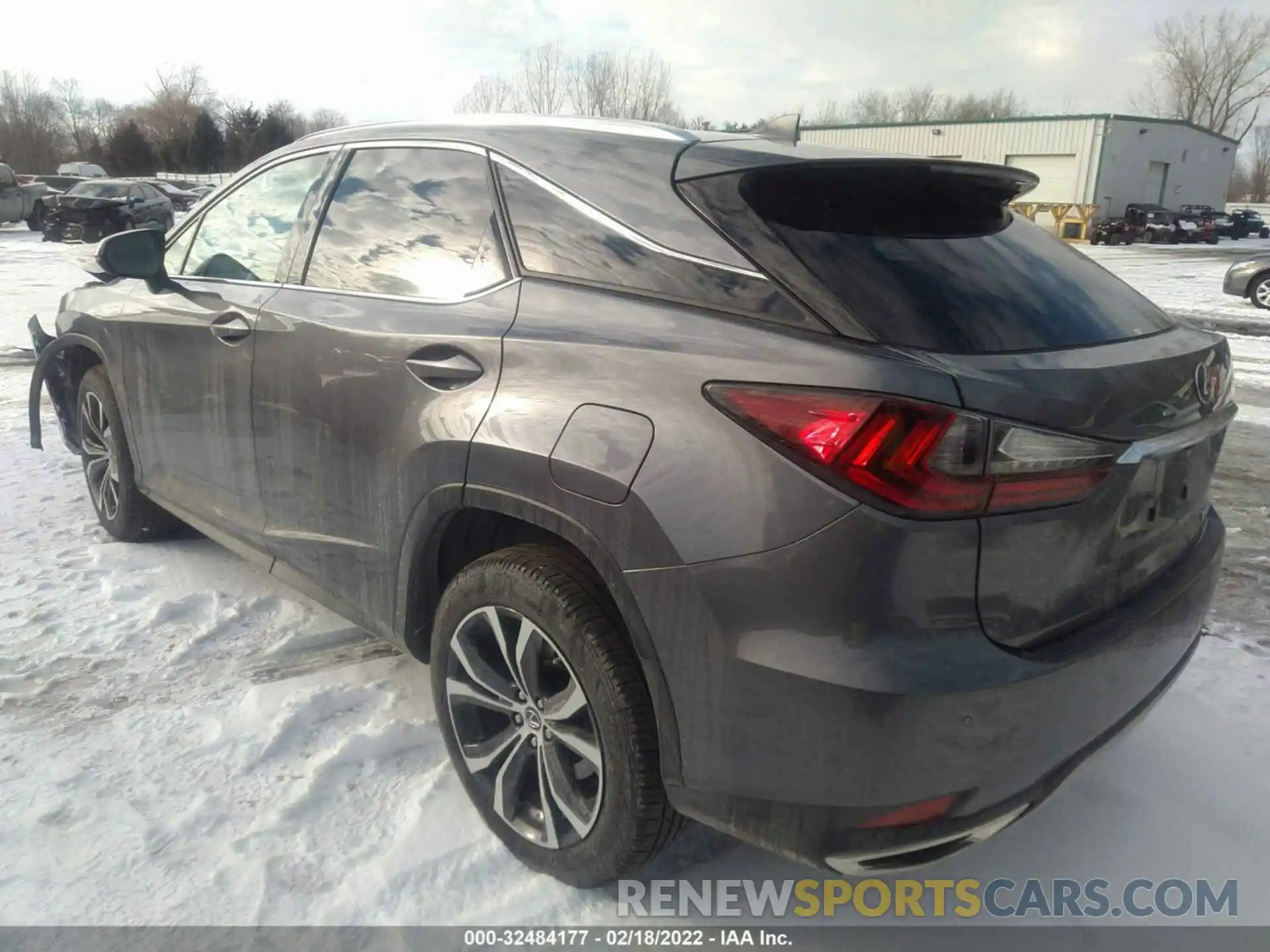 3 Photograph of a damaged car 2T2HZMDA0NC308815 LEXUS RX 2022