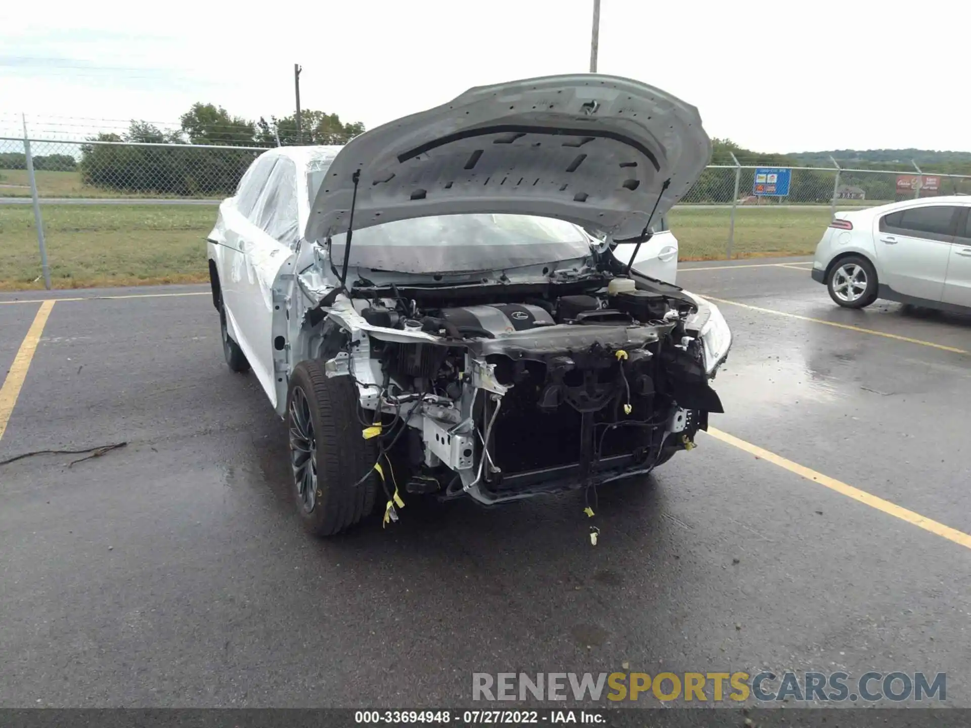 6 Photograph of a damaged car 2T2HZMDA0NC313433 LEXUS RX 2022