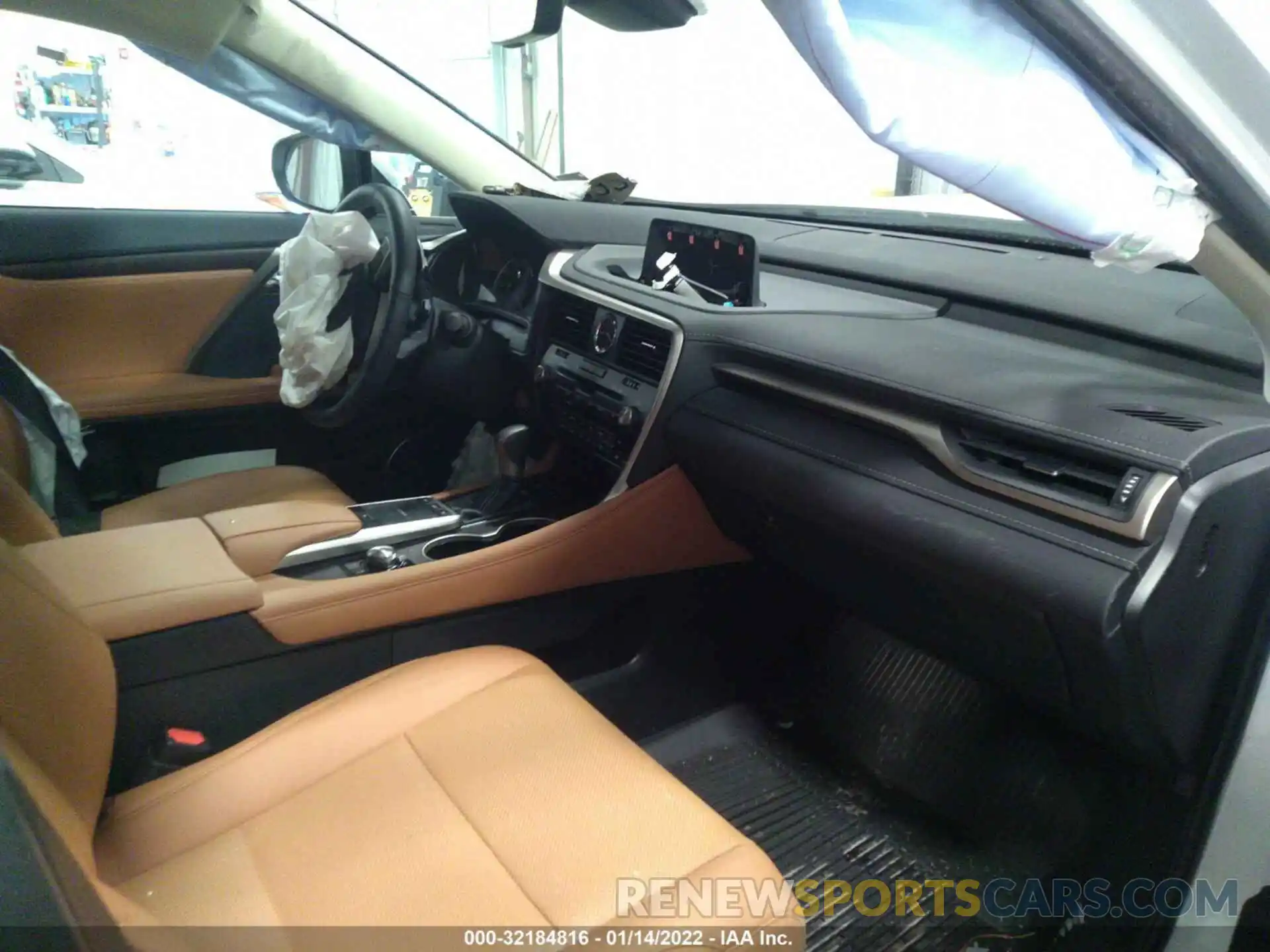 5 Фотография поврежденного автомобиля 2T2HZMDA3NC317038 LEXUS RX 2022