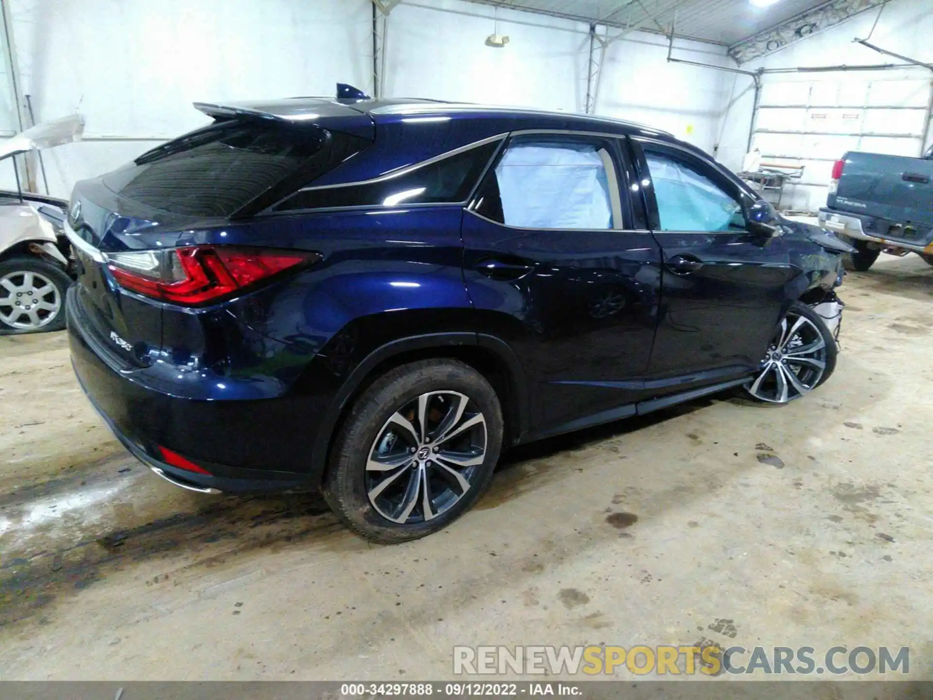 4 Photograph of a damaged car 2T2HZMDA3NC358771 LEXUS RX 2022