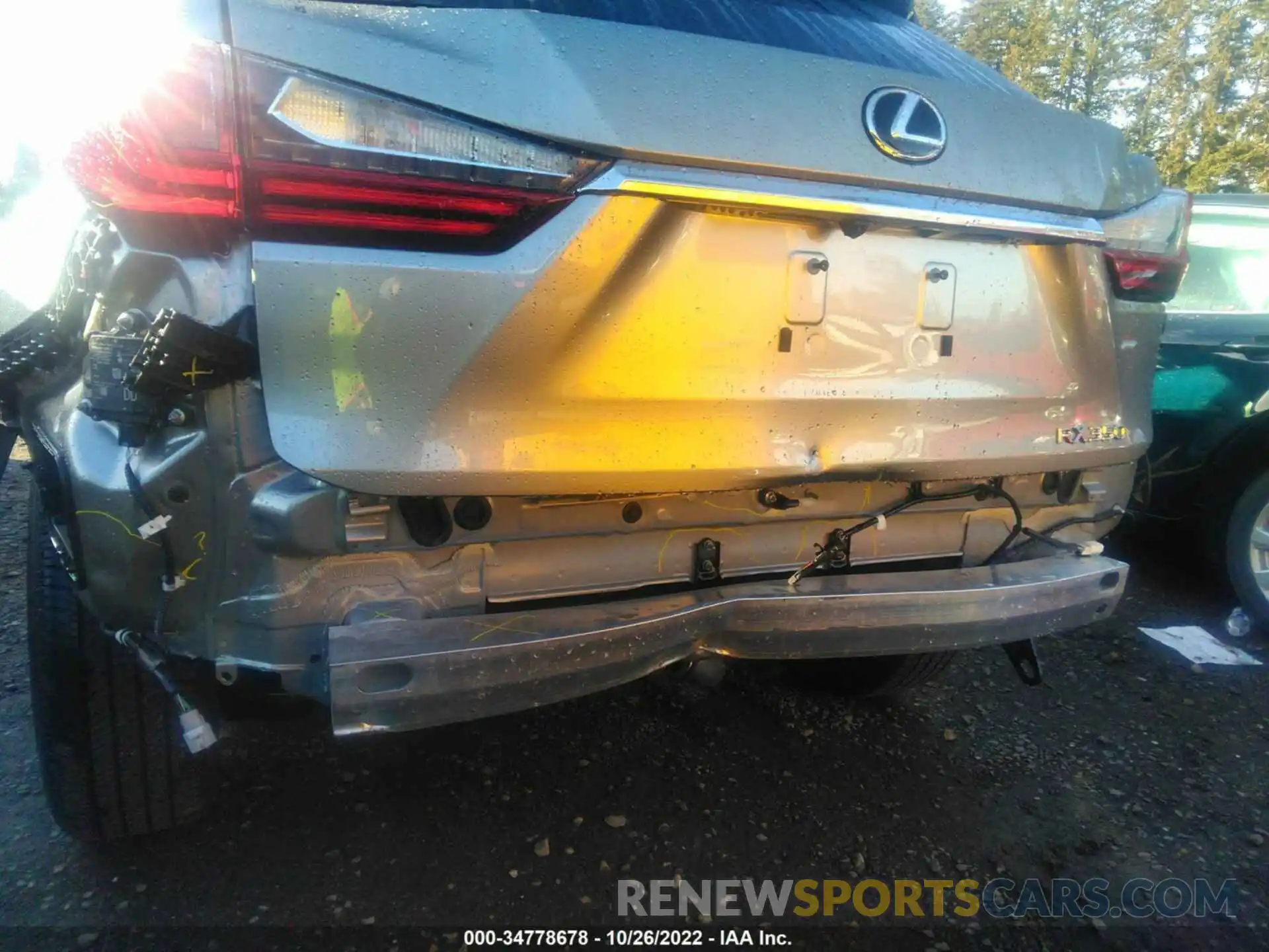 6 Photograph of a damaged car 2T2HZMDA7NC341200 LEXUS RX 2022