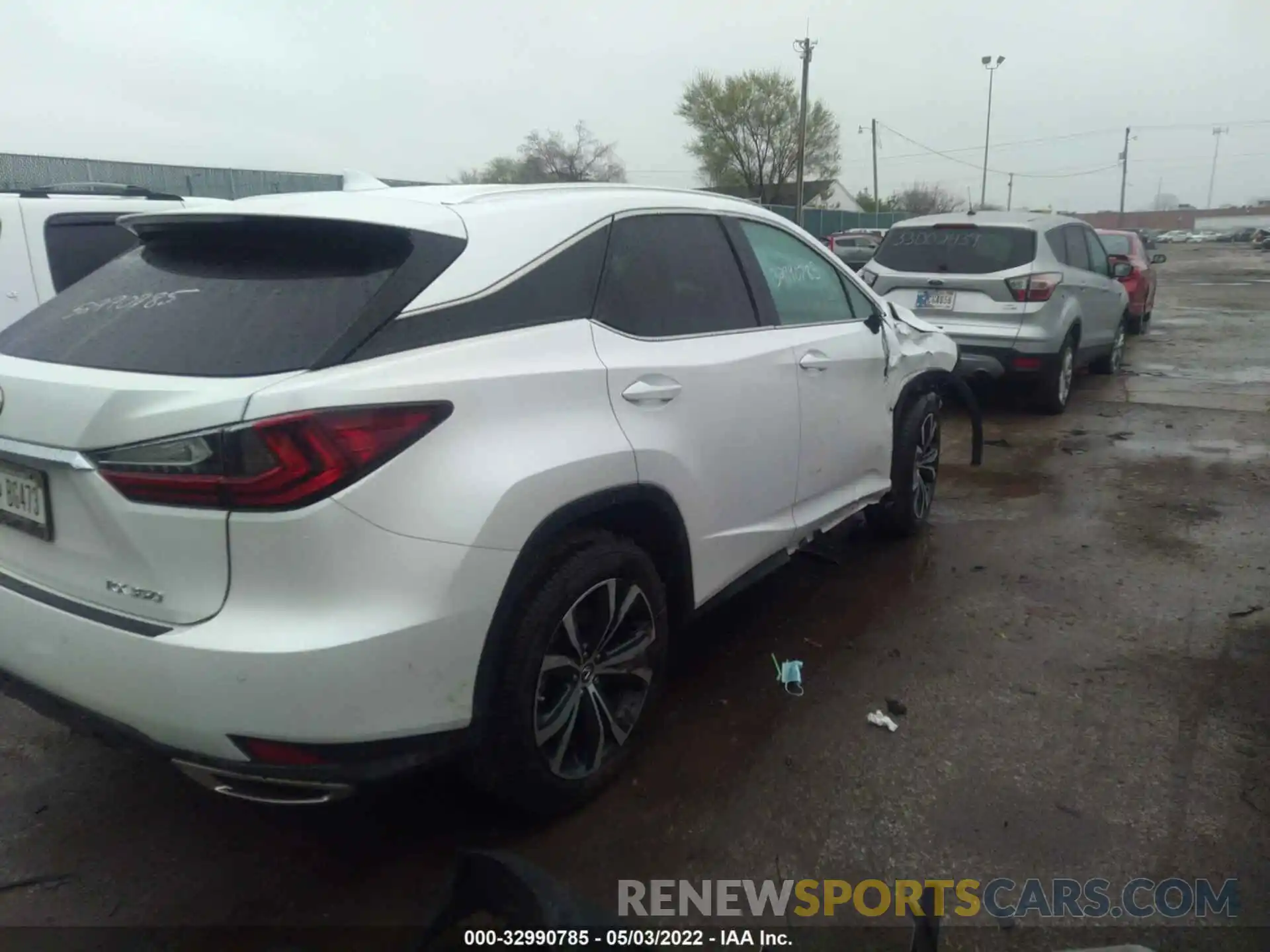 4 Фотография поврежденного автомобиля 2T2HZMDAXNC338193 LEXUS RX 2022