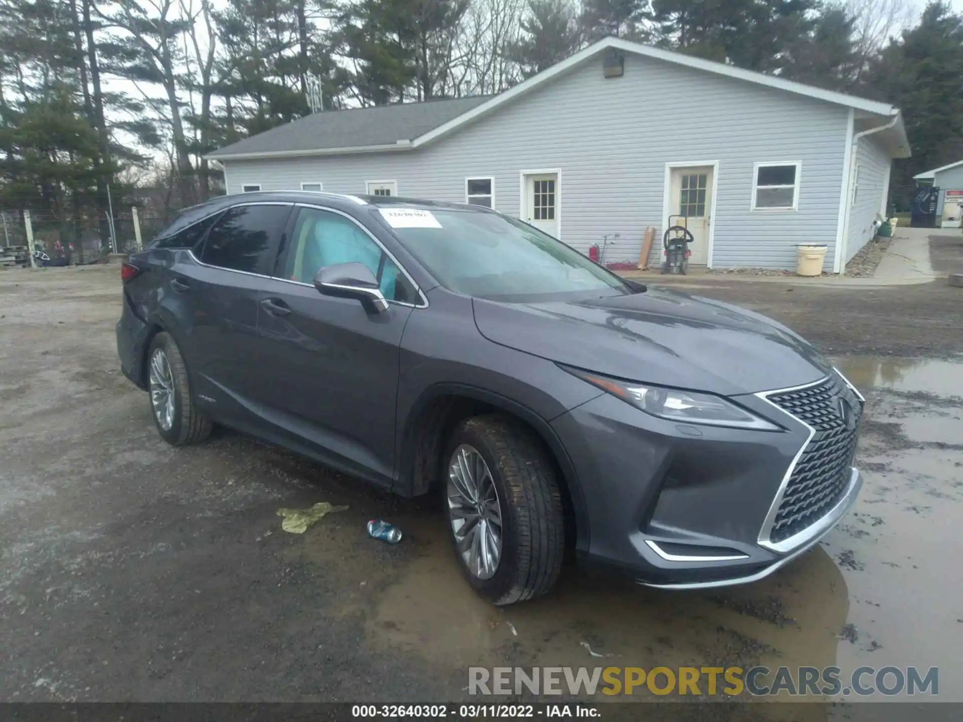 1 Photograph of a damaged car 2T2JGMDA6NC074316 LEXUS RX 2022