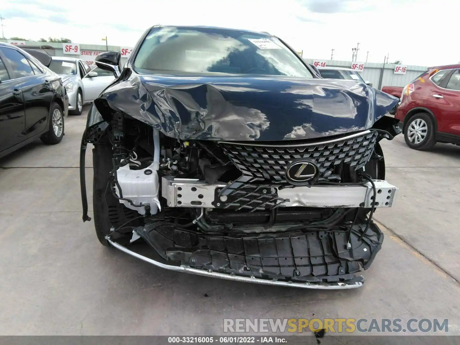 6 Photograph of a damaged car 2T2JZMDA7NC339402 LEXUS RX 2022