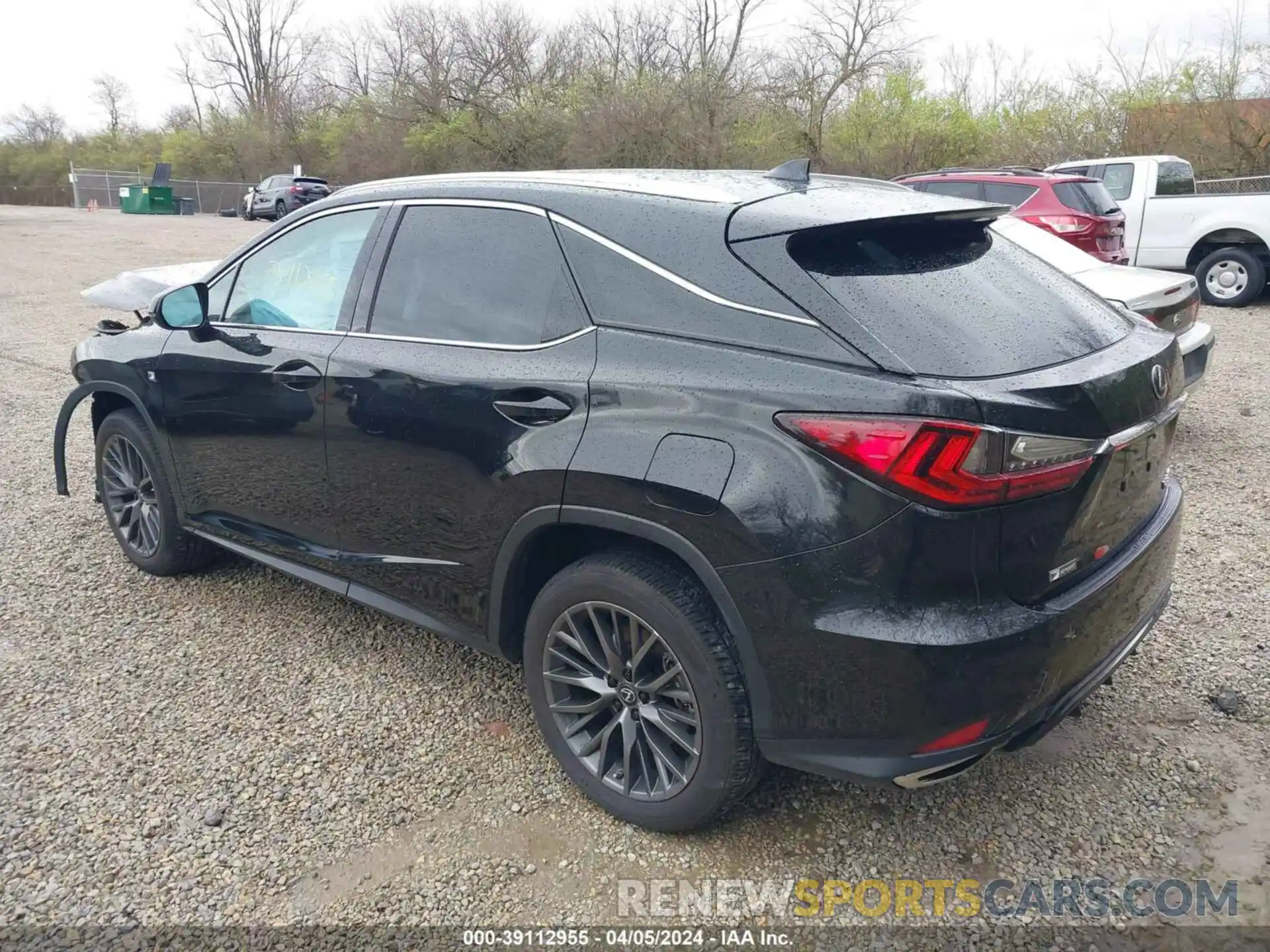 3 Photograph of a damaged car 2T2SZMDA6NC309604 LEXUS RX 2022