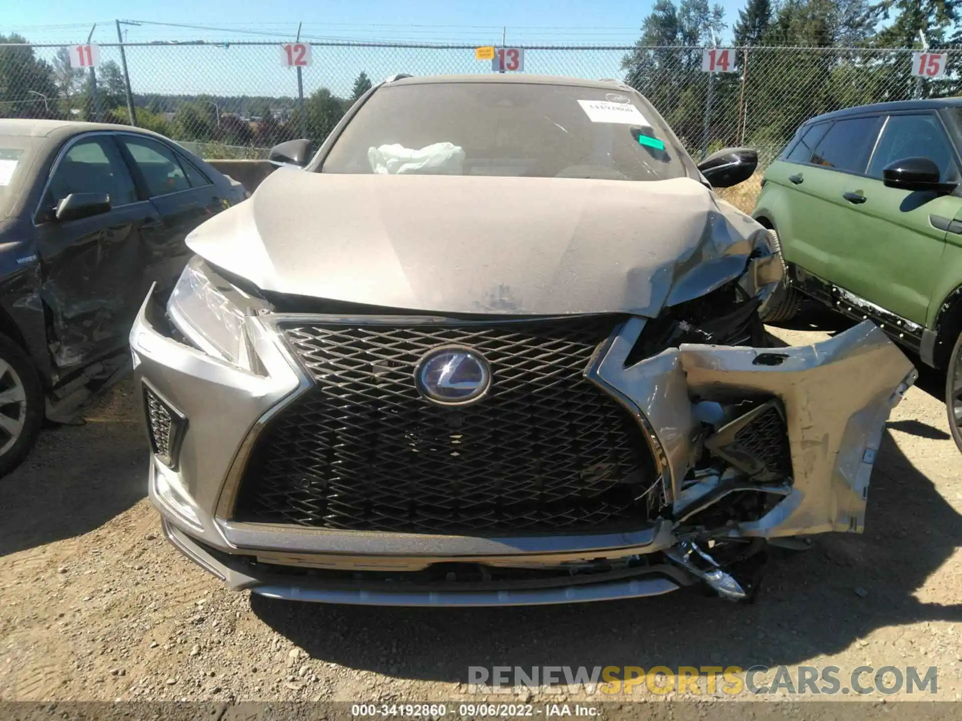 6 Photograph of a damaged car 2T2YGMDA5NC081143 LEXUS RX 2022