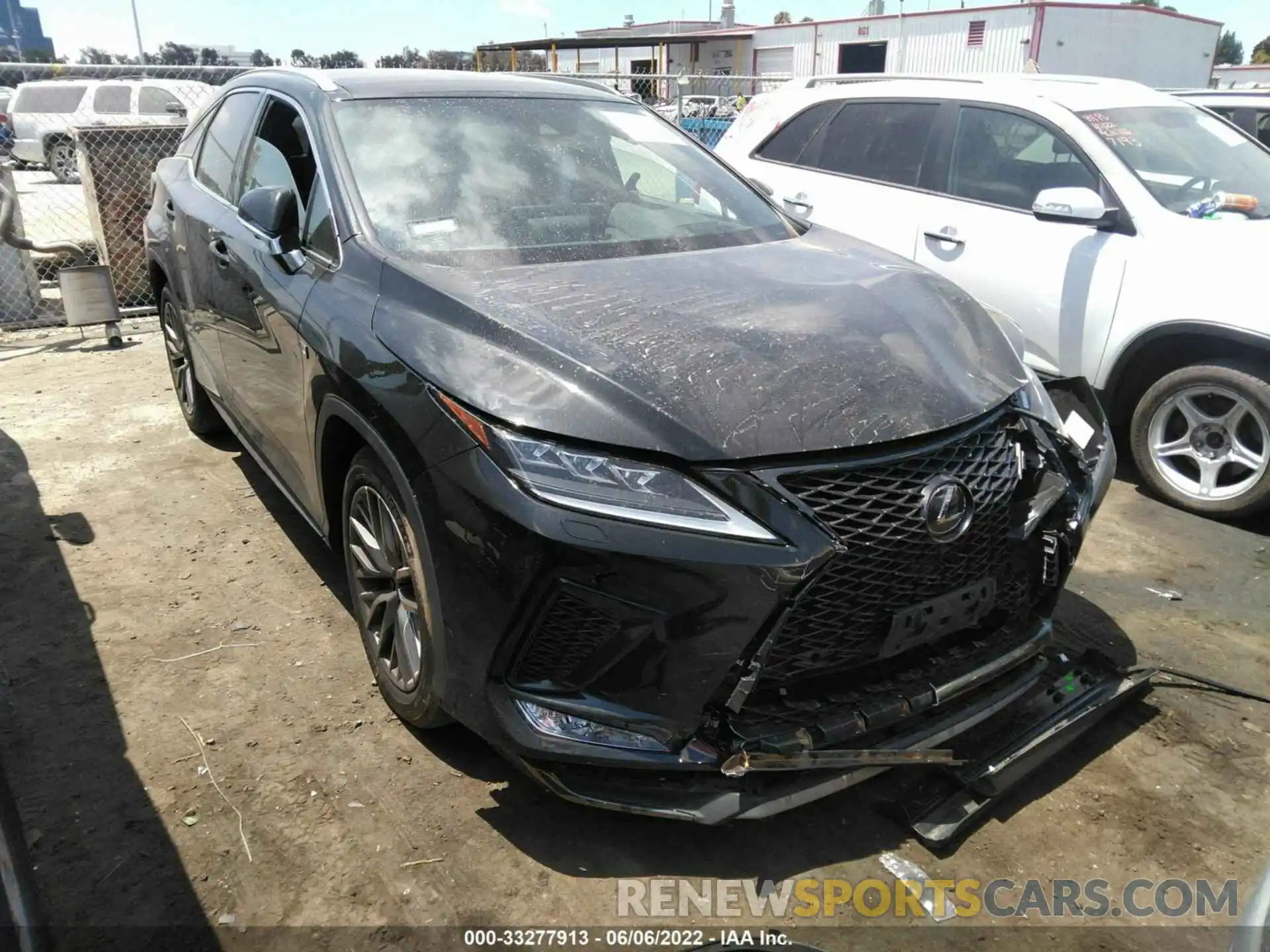 1 Photograph of a damaged car 2T2YZMDA2NC322120 LEXUS RX 2022