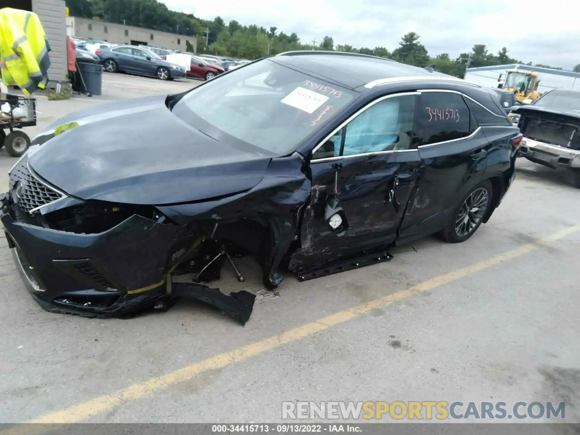 6 Photograph of a damaged car 2T2YZMDA3NC350931 LEXUS RX 2022