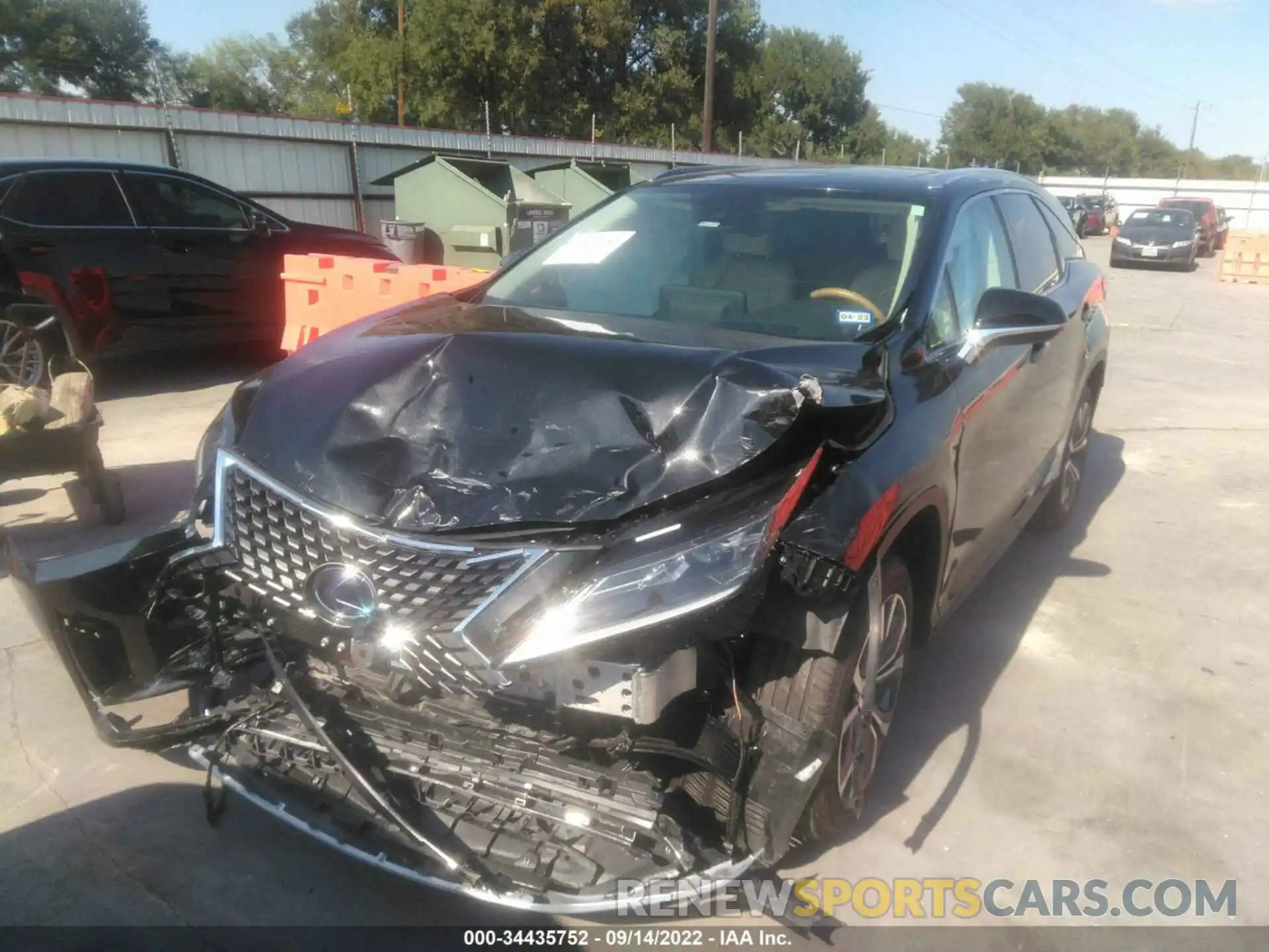 6 Photograph of a damaged car JTJHGKFA0N2023457 LEXUS RX 2022