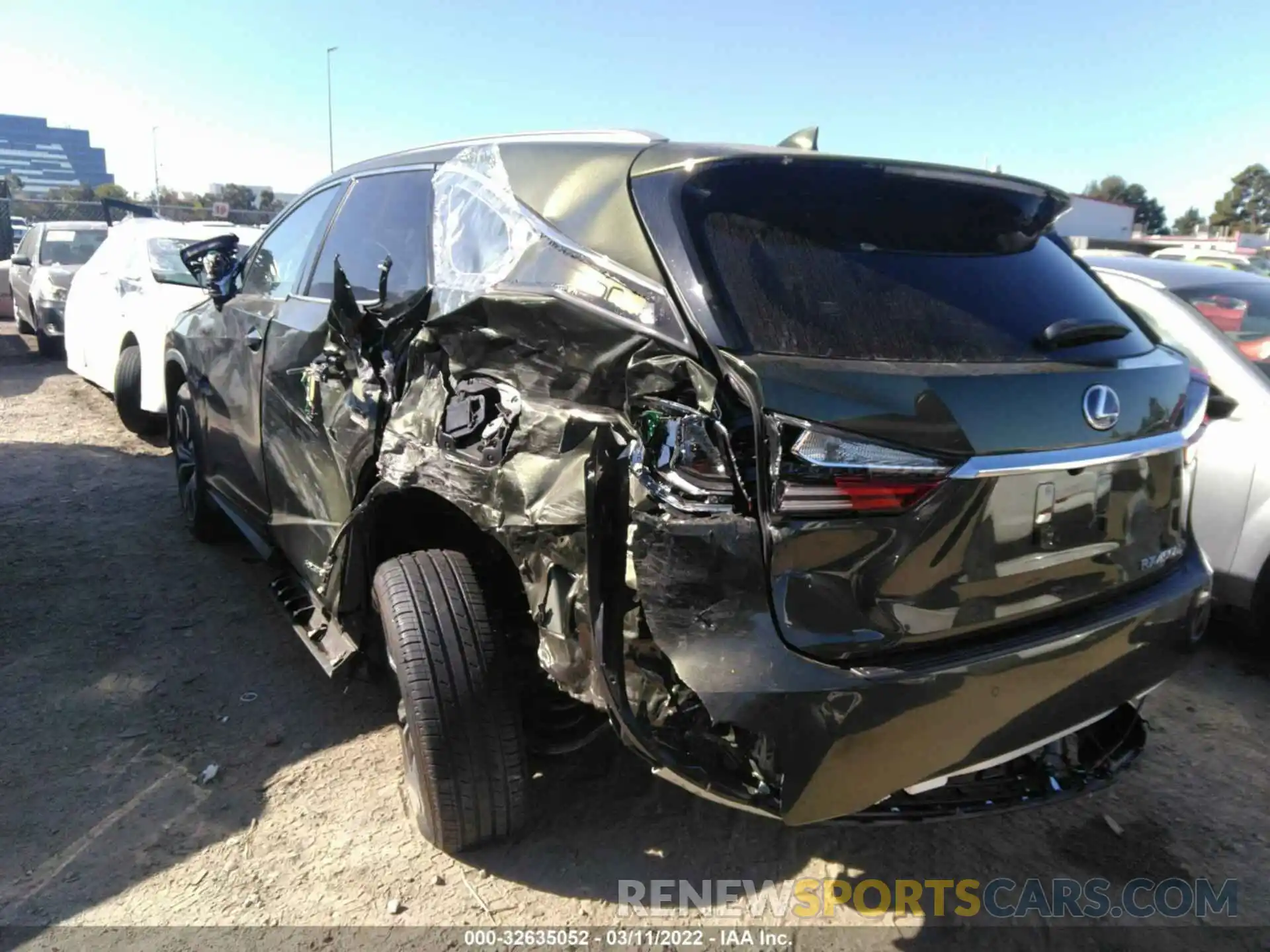 3 Photograph of a damaged car JTJHGKFA6N2023821 LEXUS RX 2022