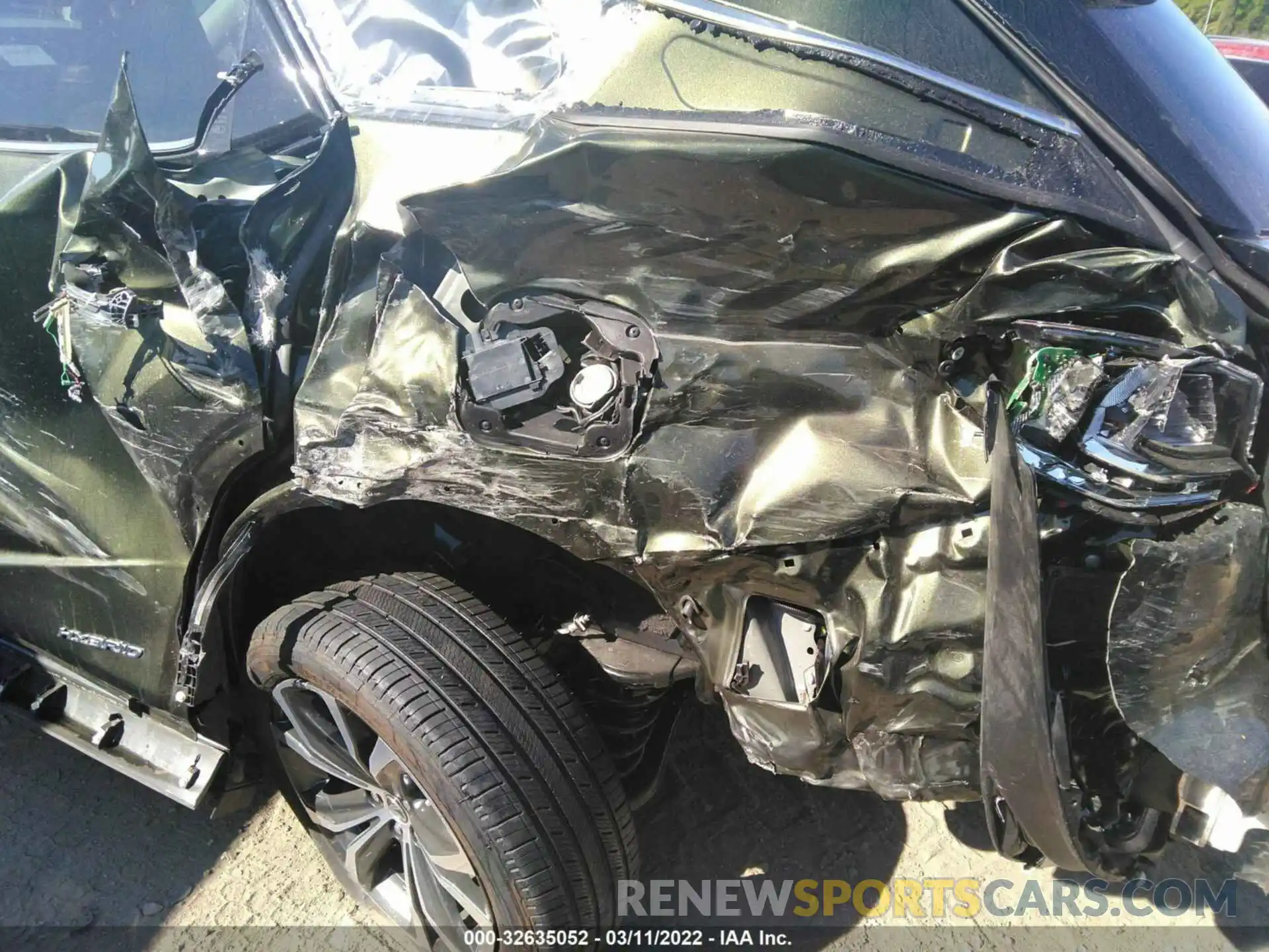 6 Photograph of a damaged car JTJHGKFA6N2023821 LEXUS RX 2022