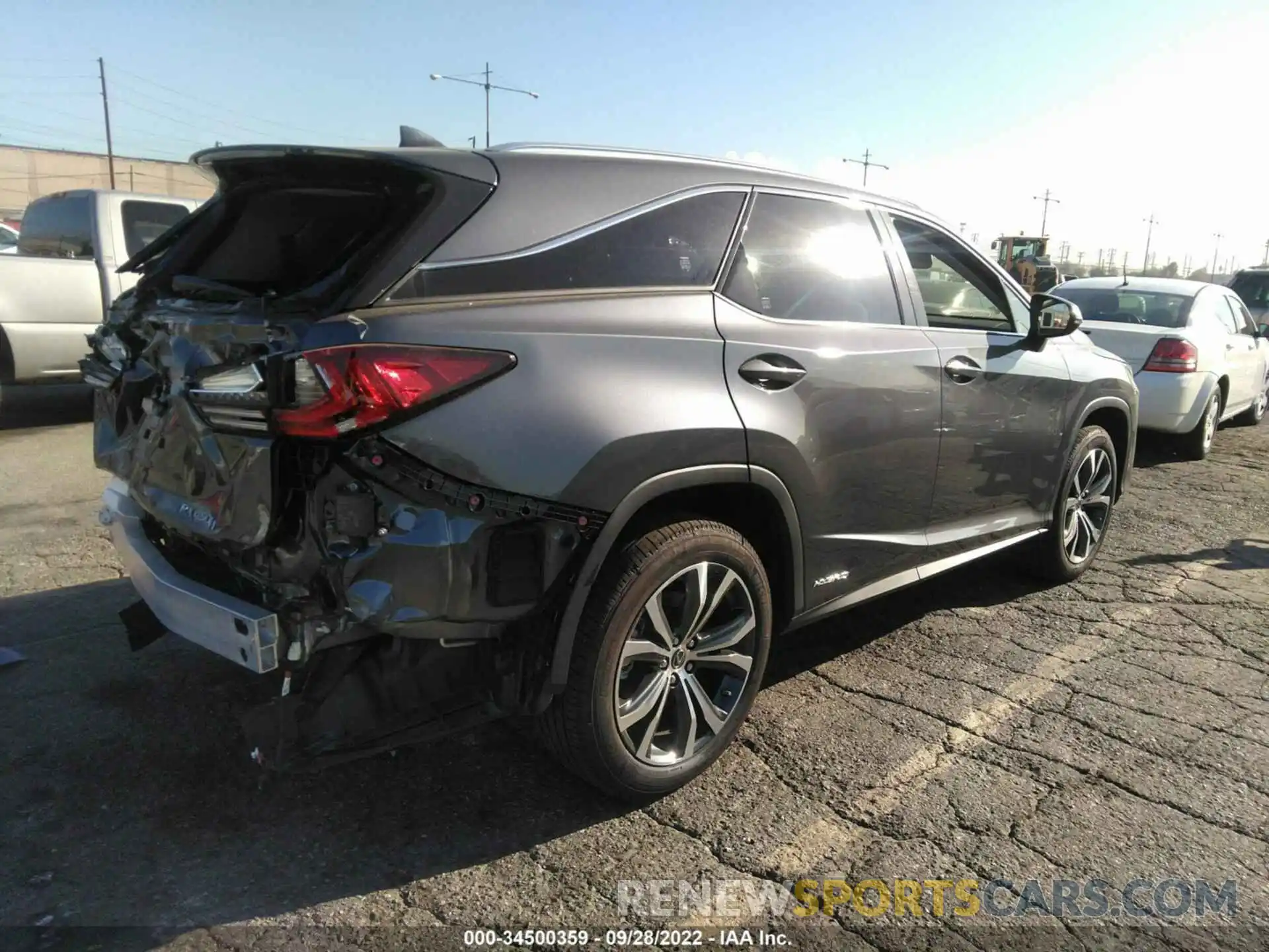 4 Photograph of a damaged car JTJHGKFAXN2026883 LEXUS RX 2022