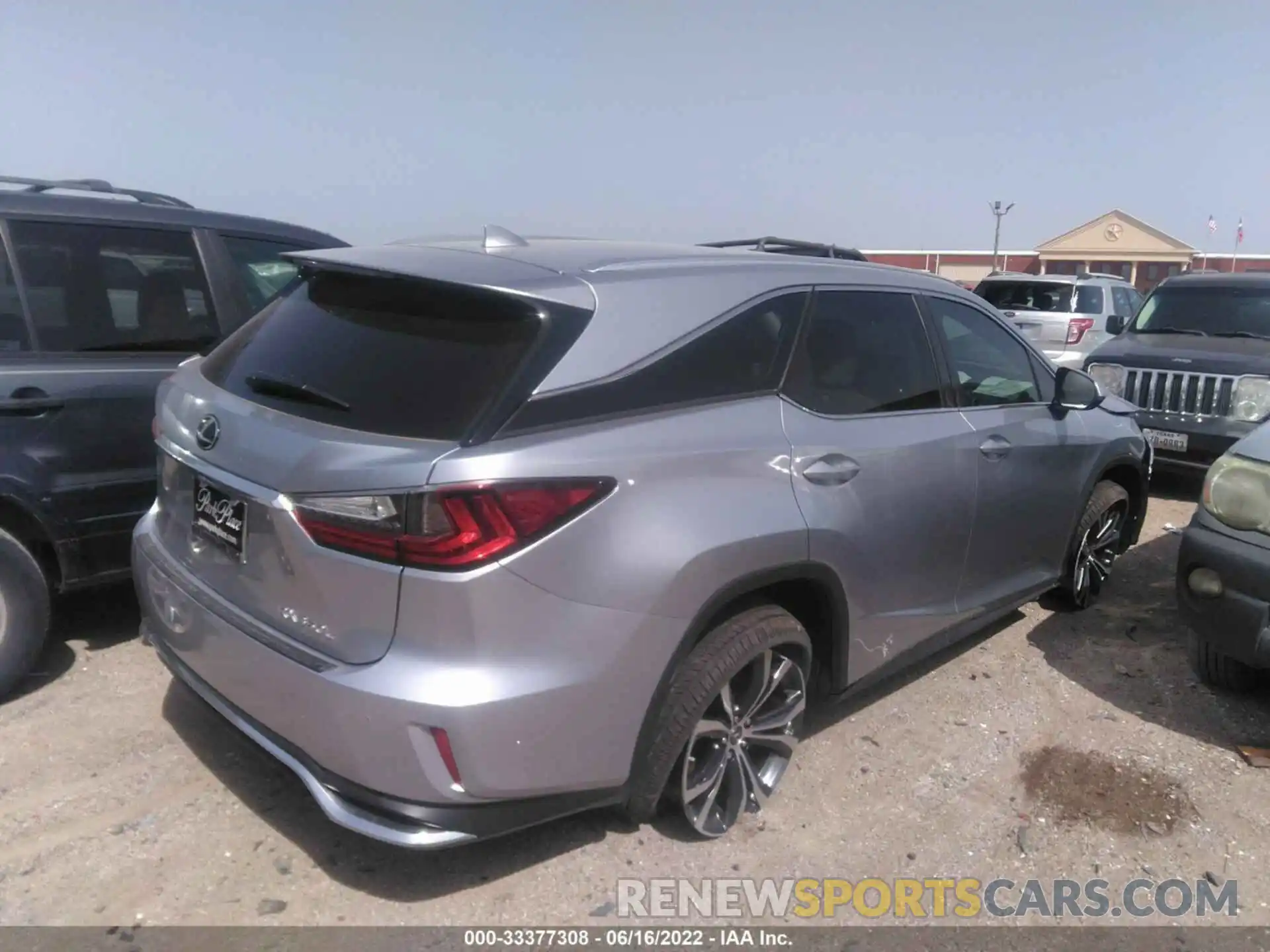 4 Фотография поврежденного автомобиля JTJHZKEA7N2025220 LEXUS RX 2022