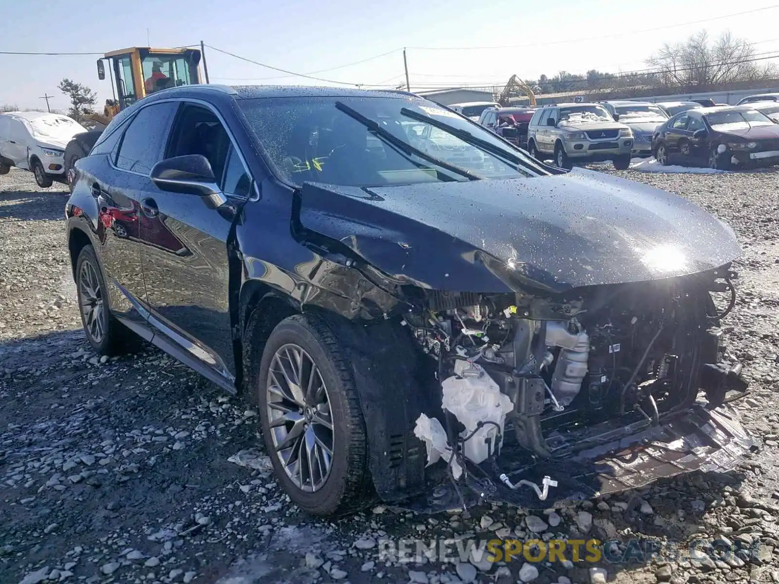 1 Photograph of a damaged car 2T2BZMCA0KC167652 LEXUS RX 350 2019