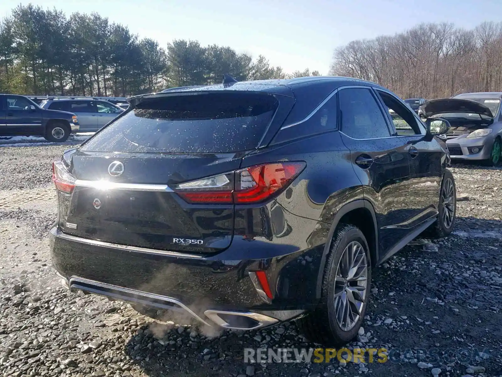 4 Photograph of a damaged car 2T2BZMCA0KC167652 LEXUS RX 350 2019