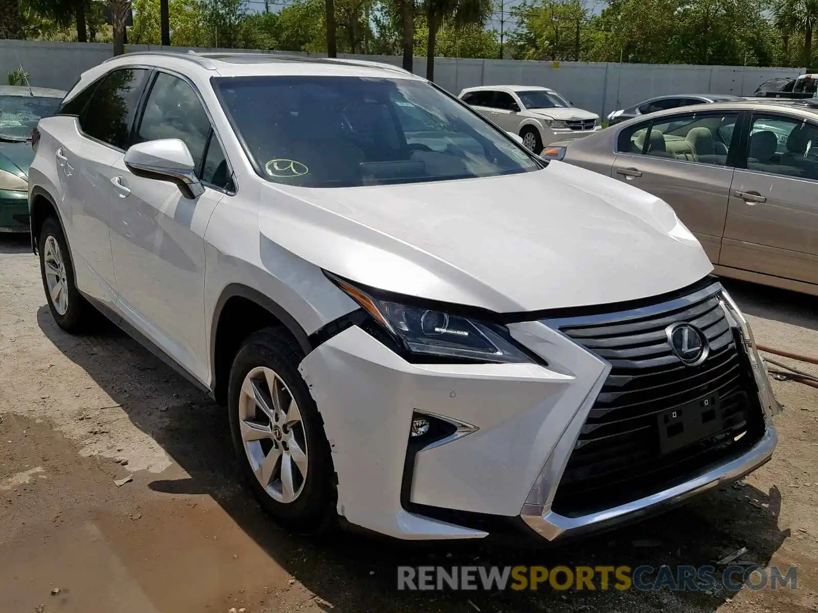 1 Photograph of a damaged car 2T2BZMCA0KC176321 LEXUS RX 350 2019