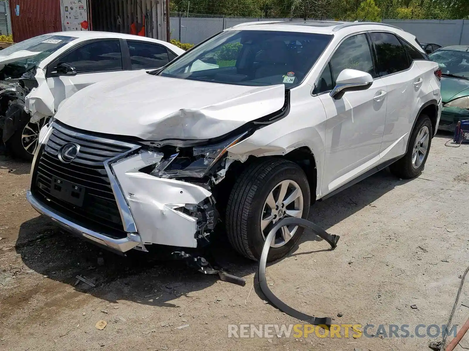 2 Photograph of a damaged car 2T2BZMCA0KC176321 LEXUS RX 350 2019