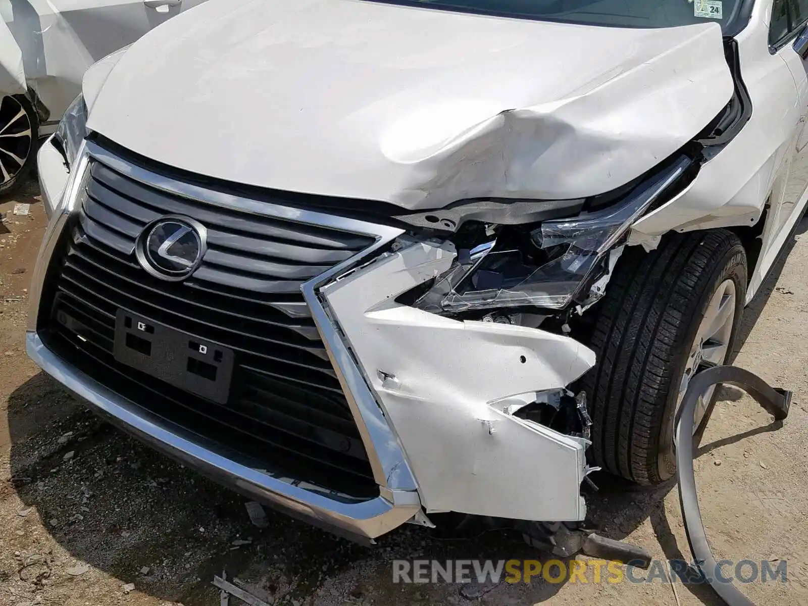 9 Фотография поврежденного автомобиля 2T2BZMCA0KC176321 LEXUS RX 350 2019