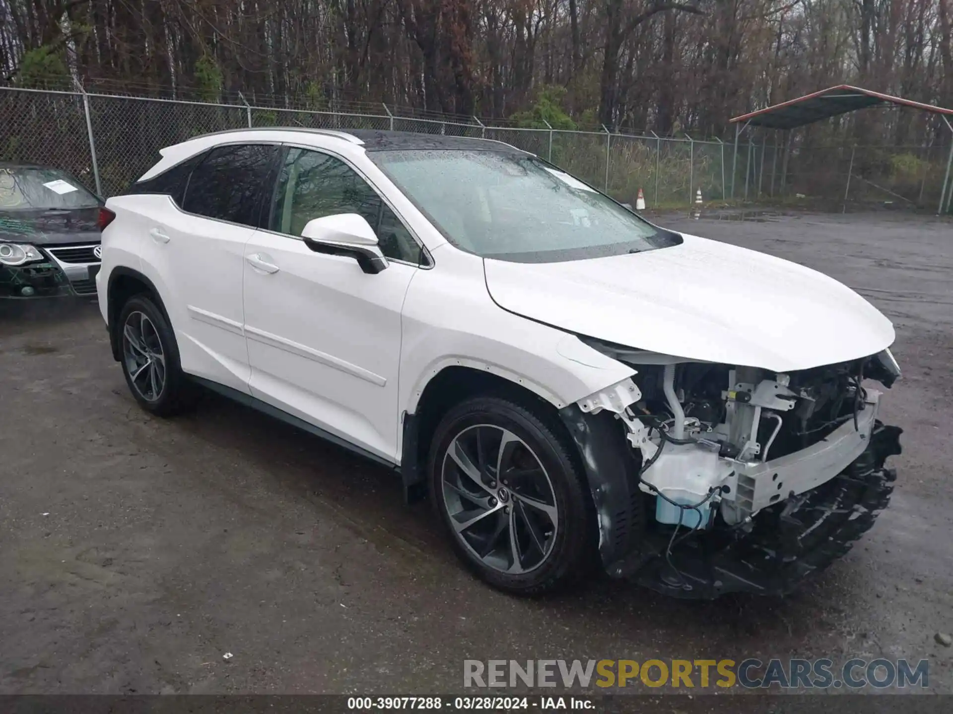 1 Photograph of a damaged car 2T2BZMCA0KC202951 LEXUS RX 350 2019