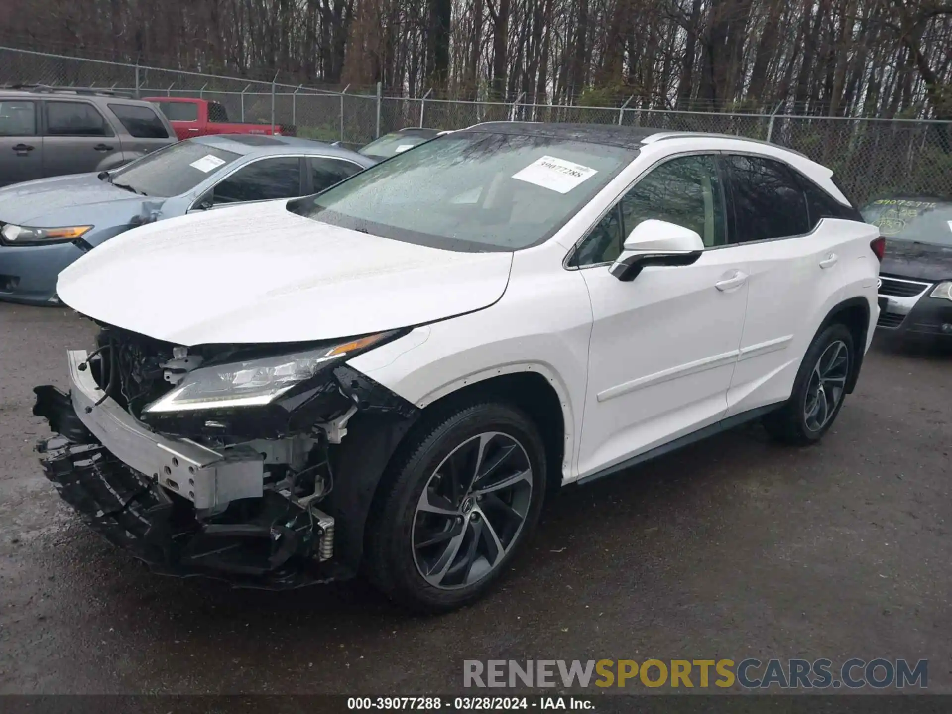 2 Photograph of a damaged car 2T2BZMCA0KC202951 LEXUS RX 350 2019