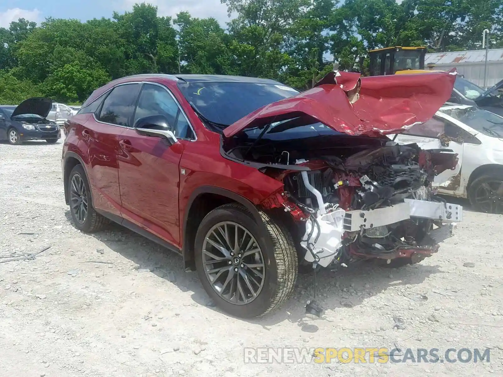 1 Photograph of a damaged car 2T2BZMCA4KC193901 LEXUS RX 350 2019